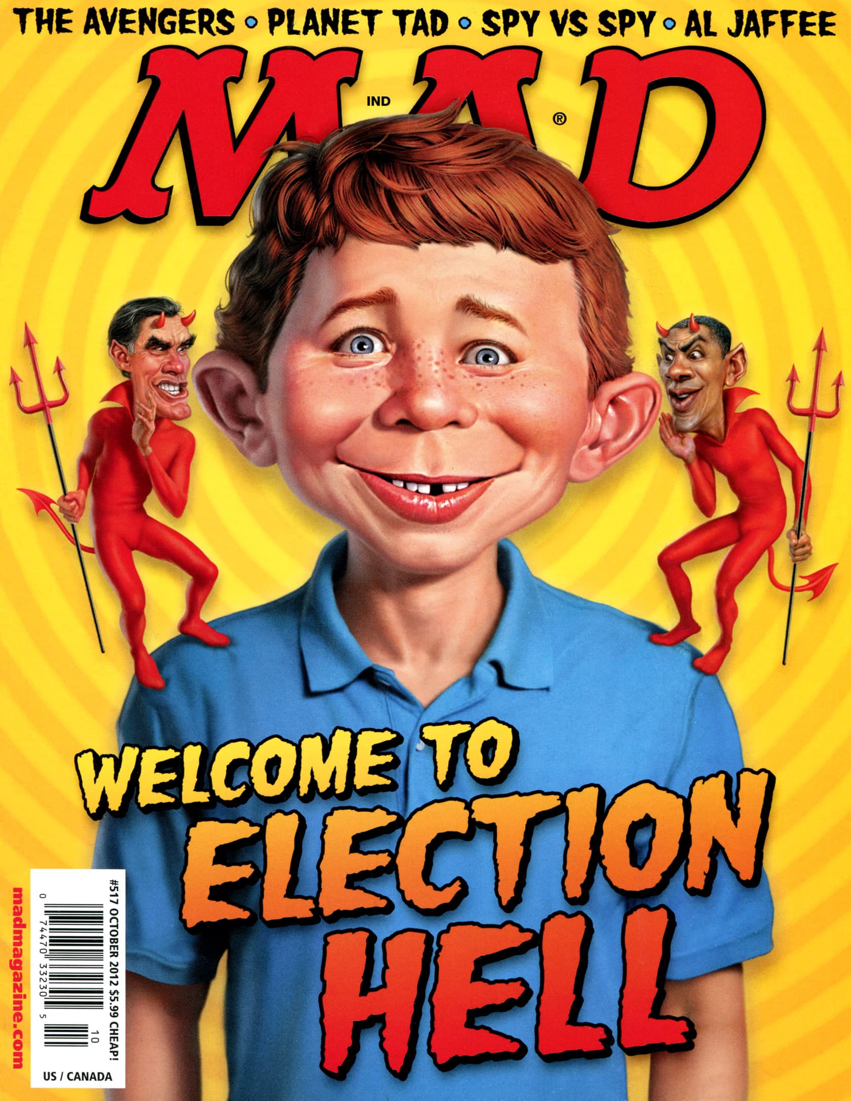 MAD #517 cover