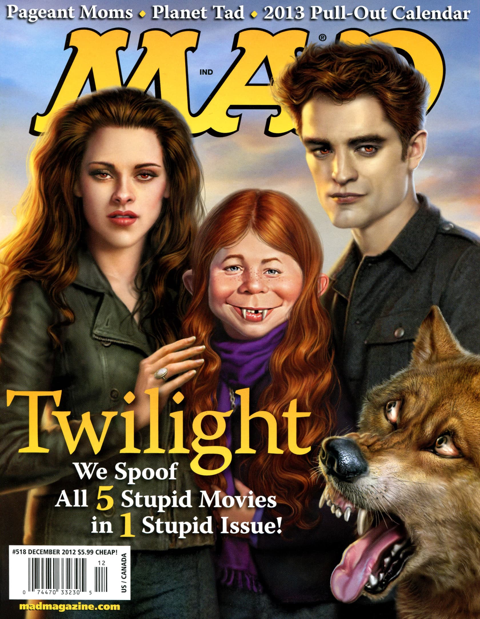 MAD #518 cover