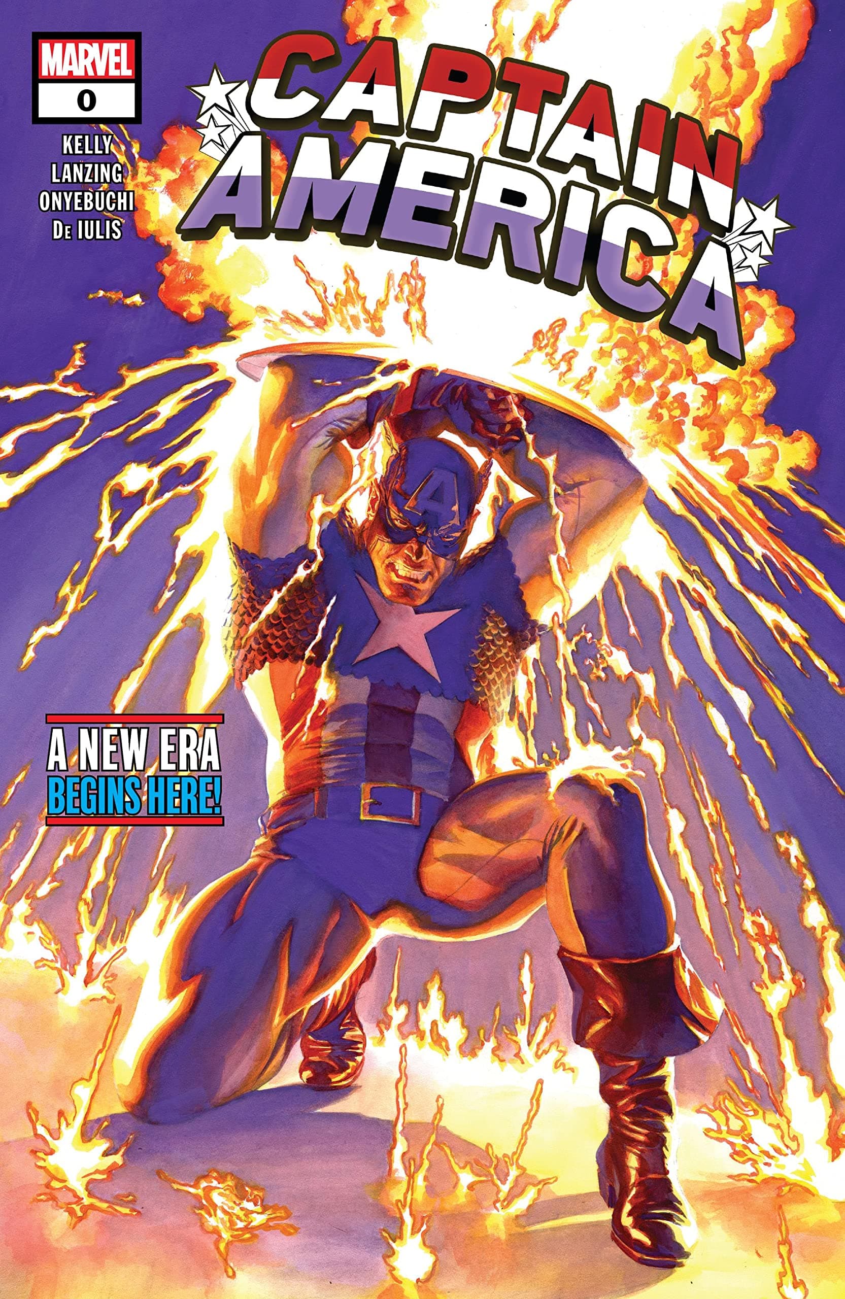 Captain America #0 cover