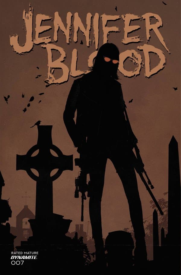 Jennifer Blood #7 cover