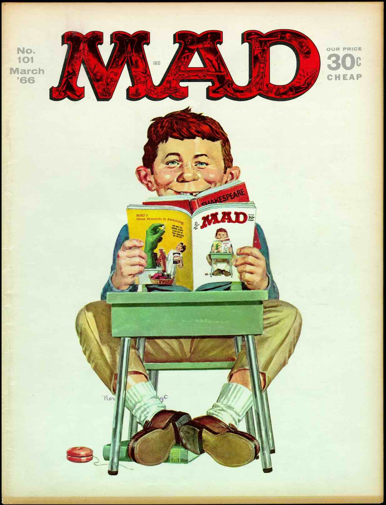 MAD #101 cover