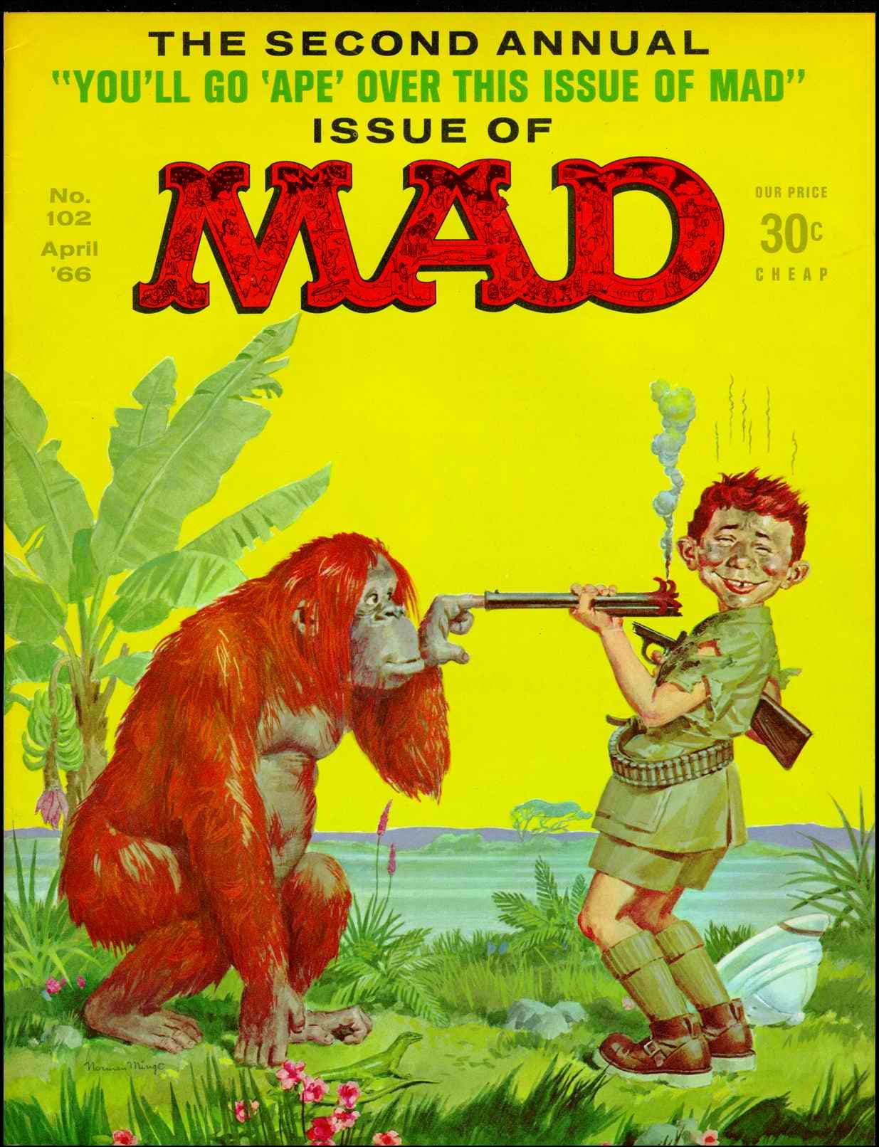 MAD #102 cover
