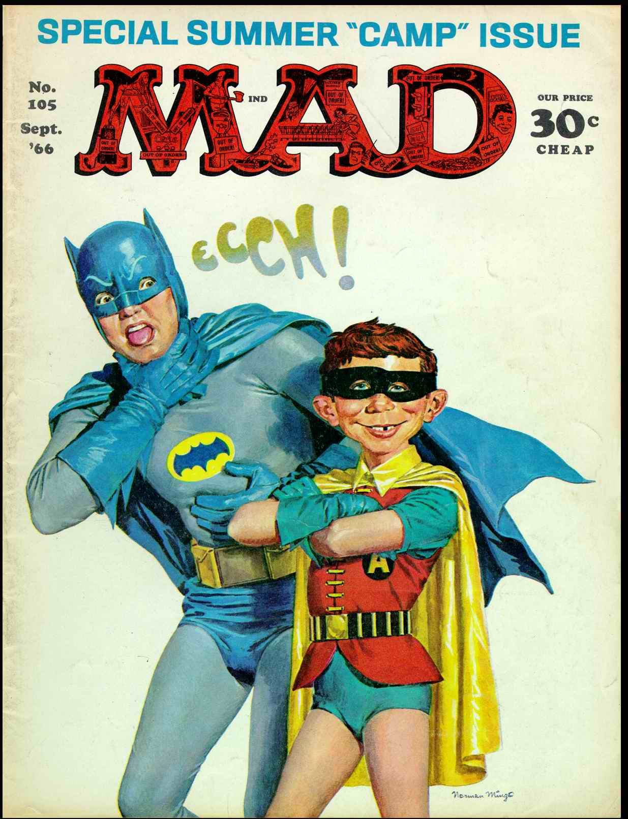 MAD #105 cover