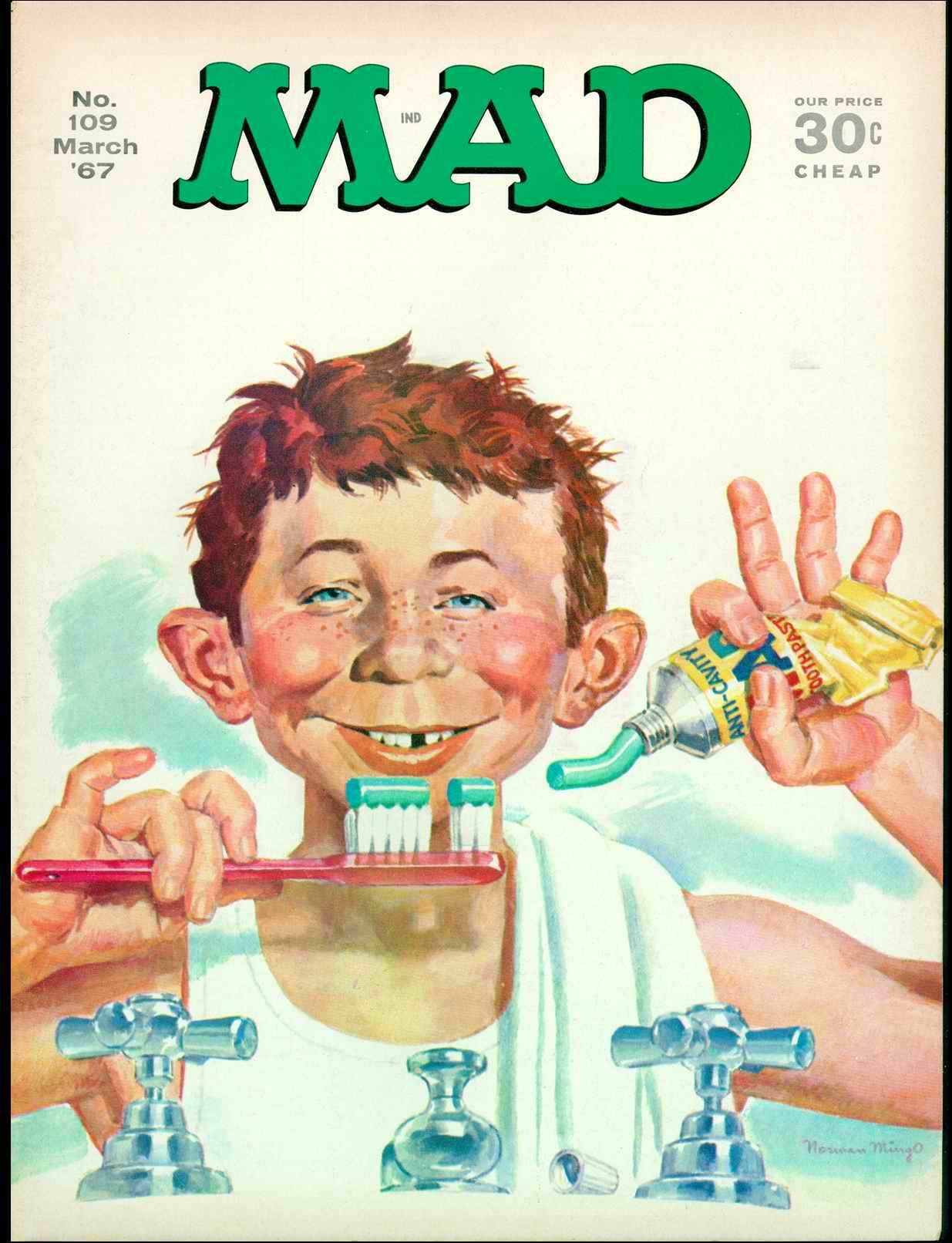 MAD #109 cover