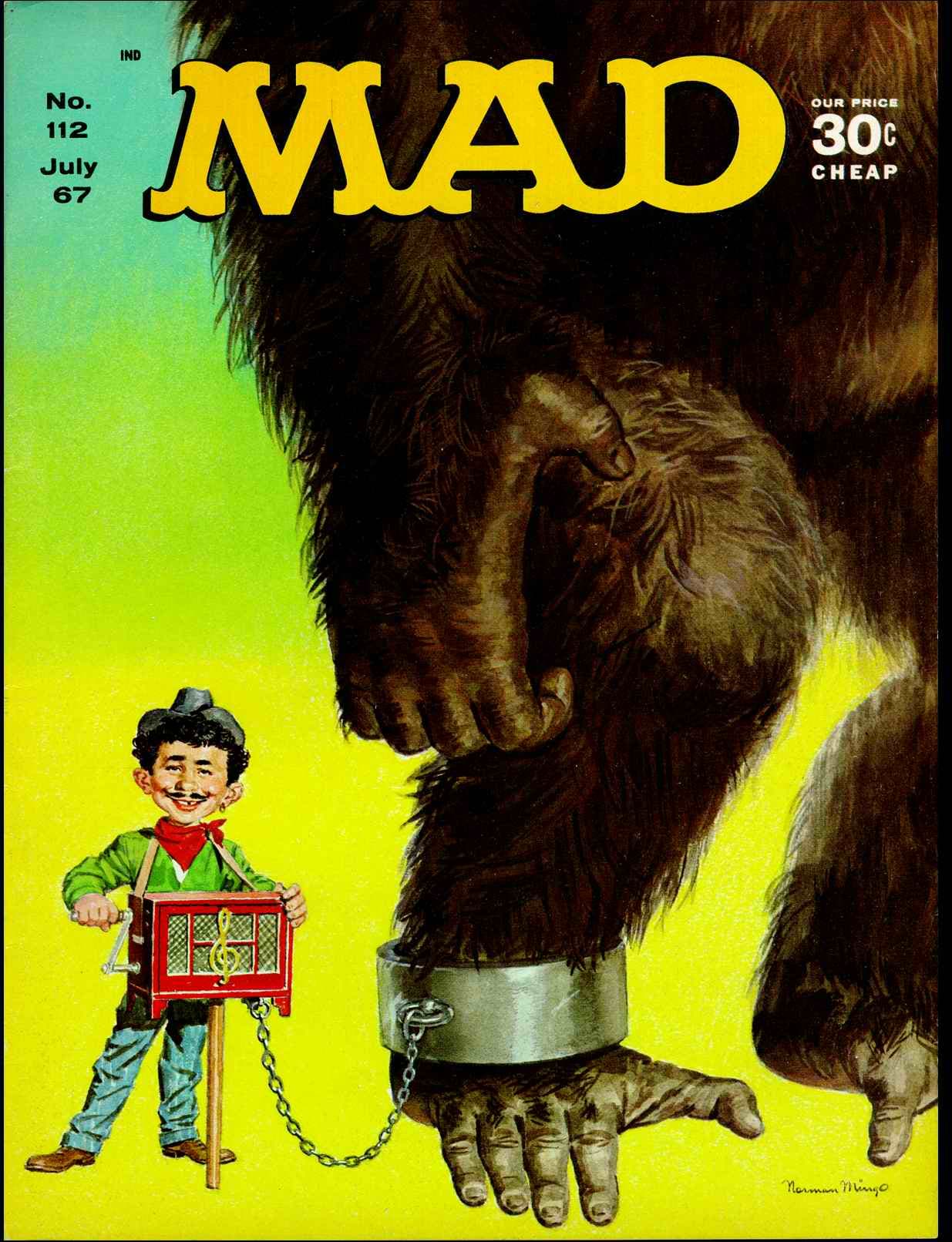 MAD #112 cover