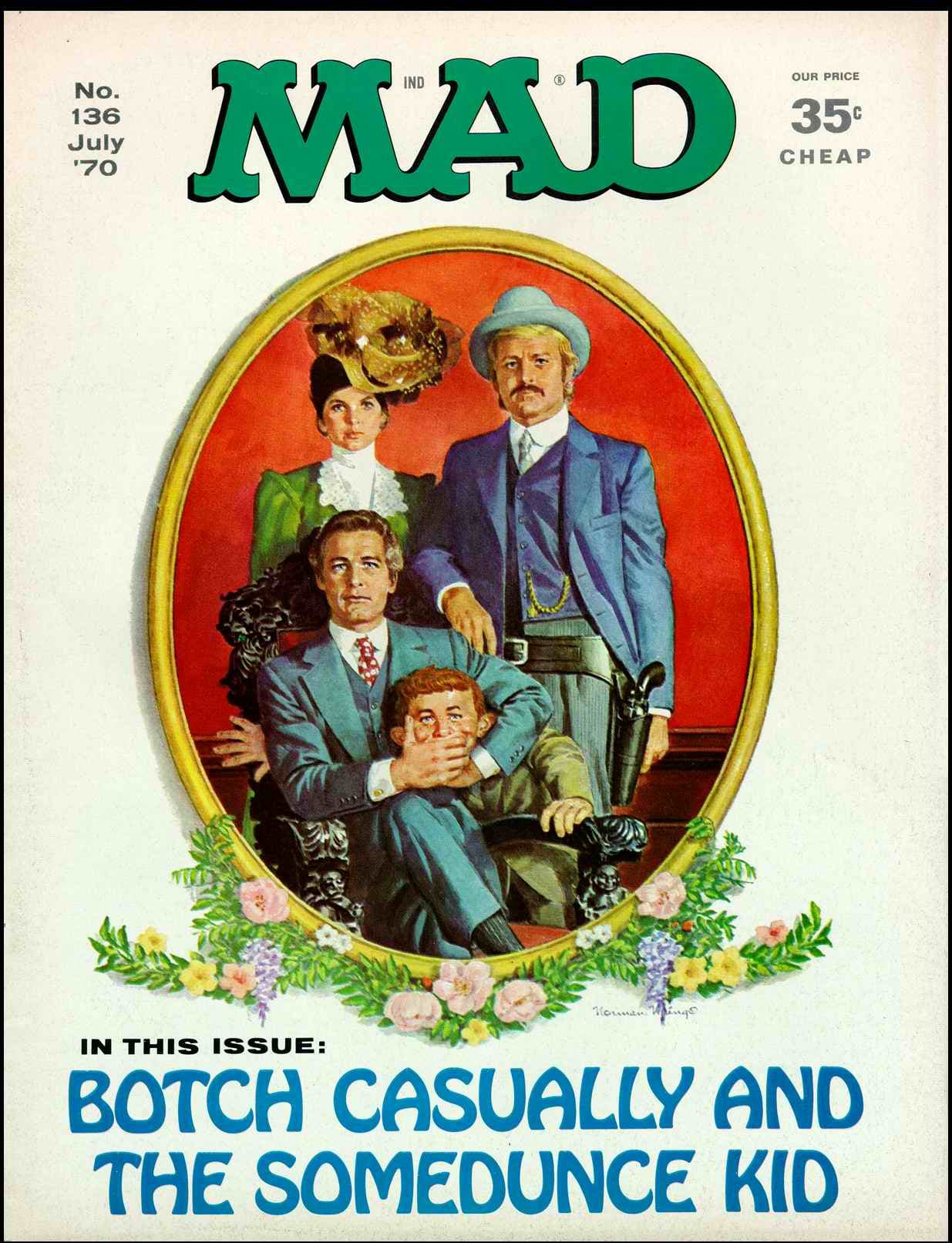 MAD #136 cover