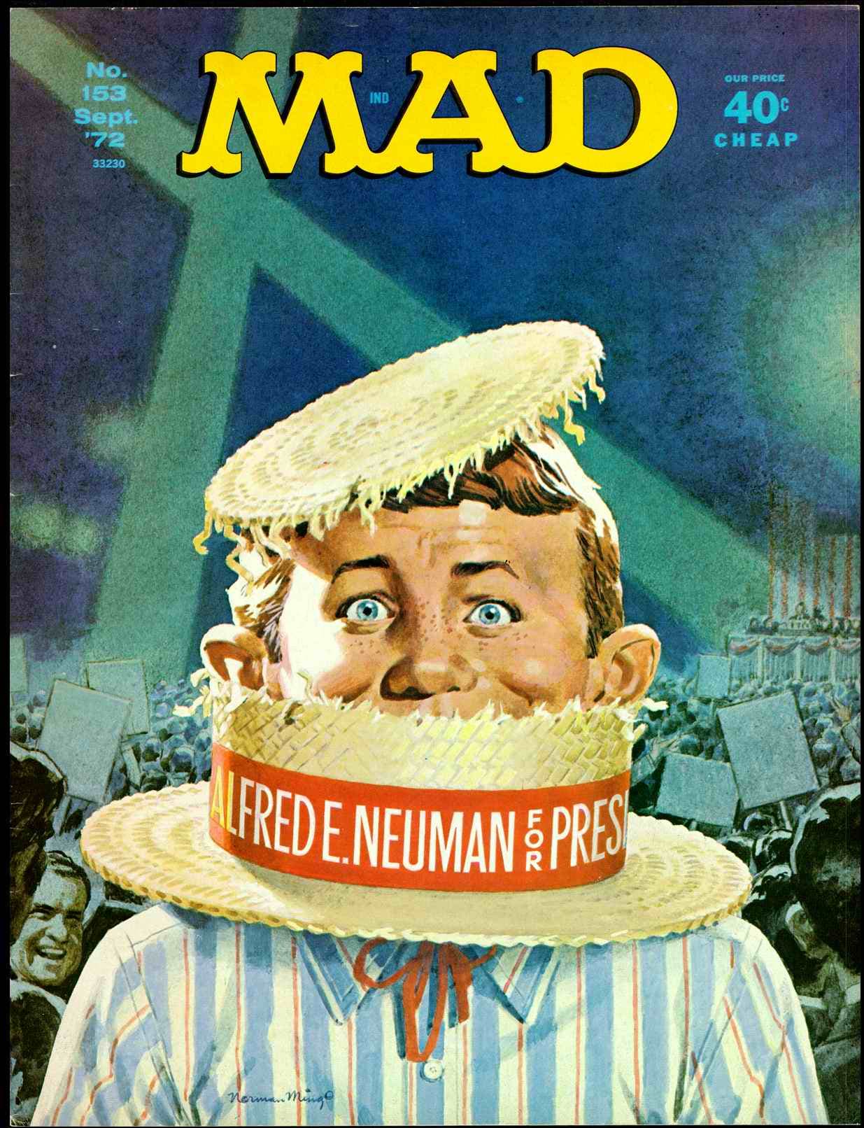 MAD #153 cover