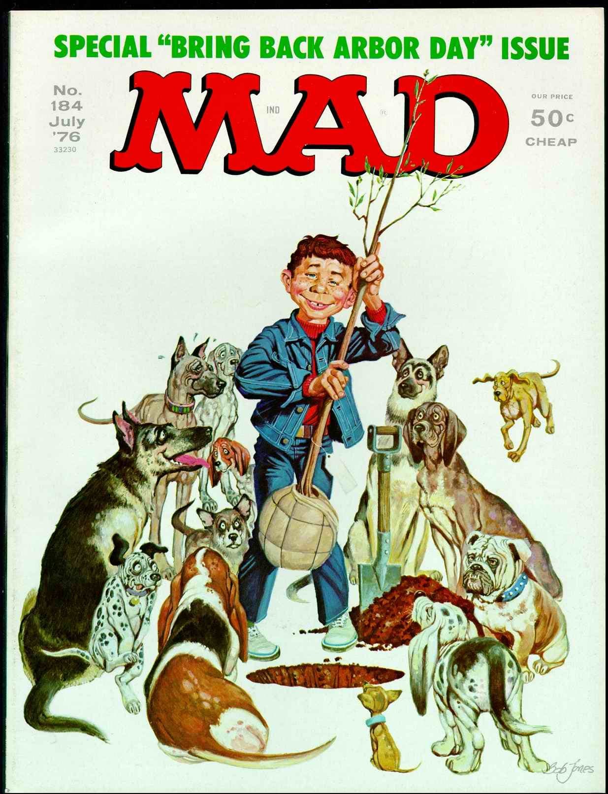 MAD #184 cover