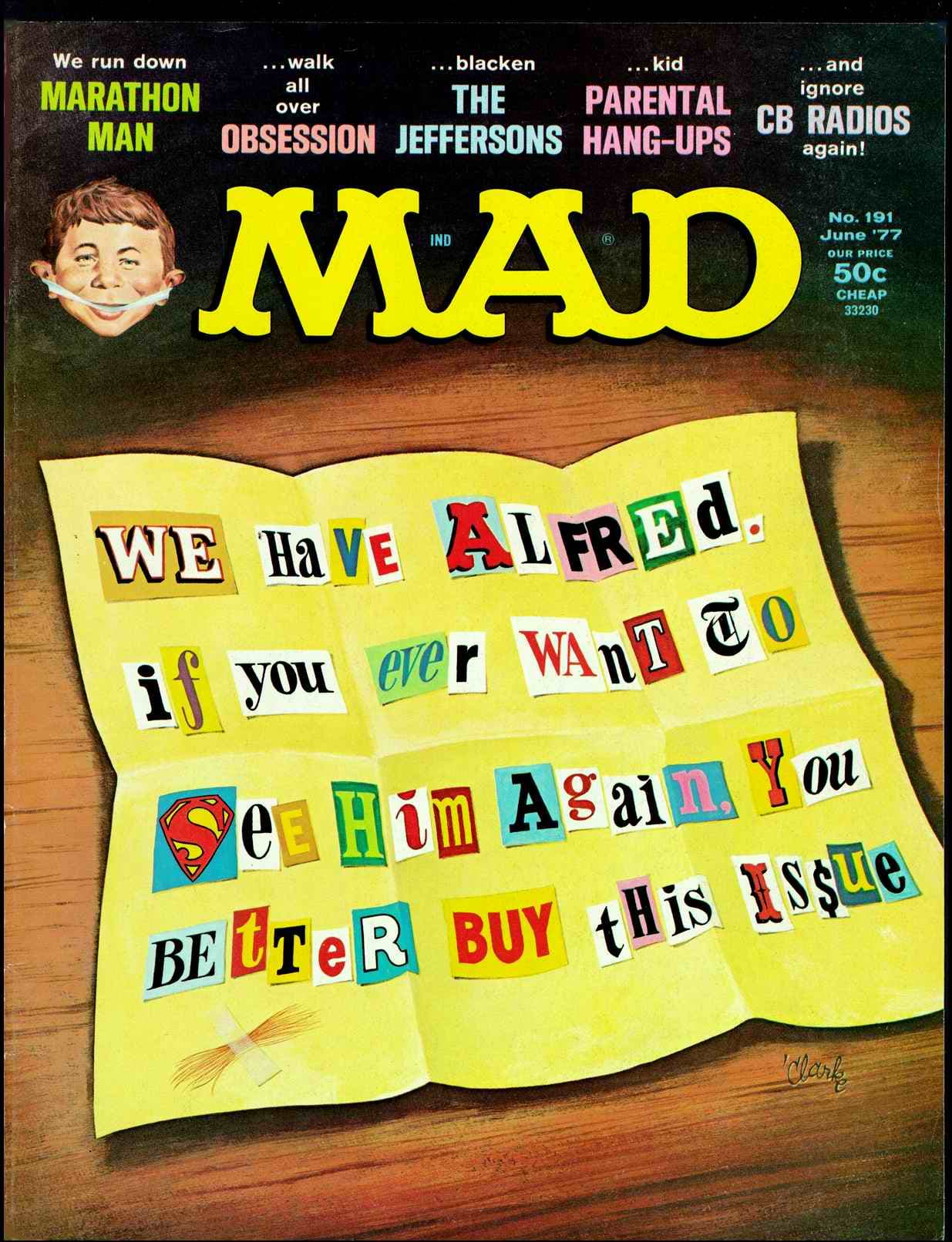 MAD #191 cover