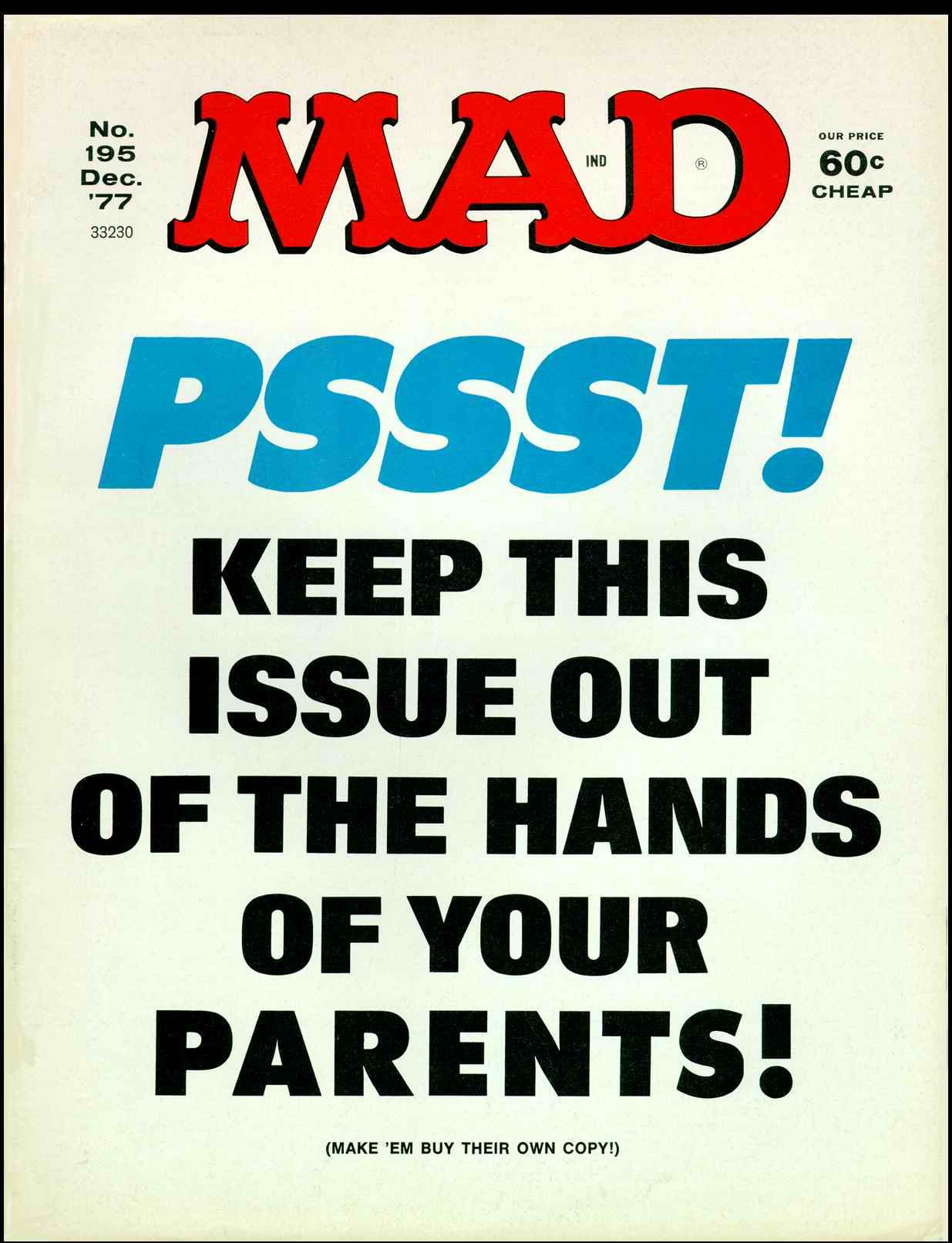 MAD #195 cover
