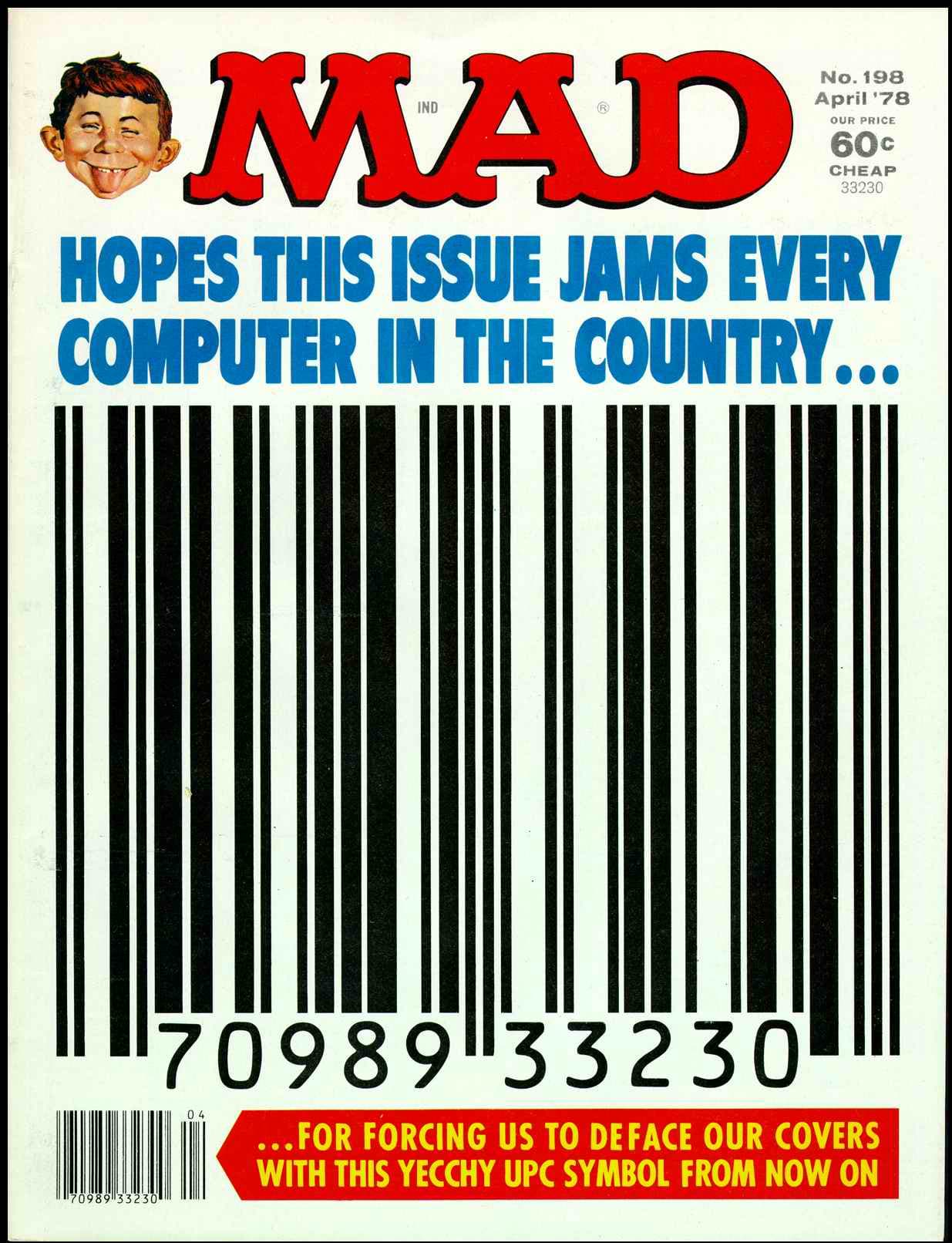 MAD #198 cover