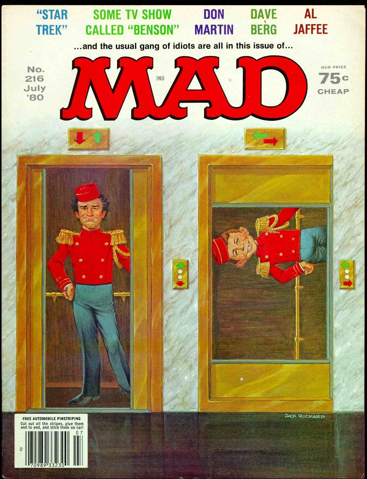 MAD #216 cover