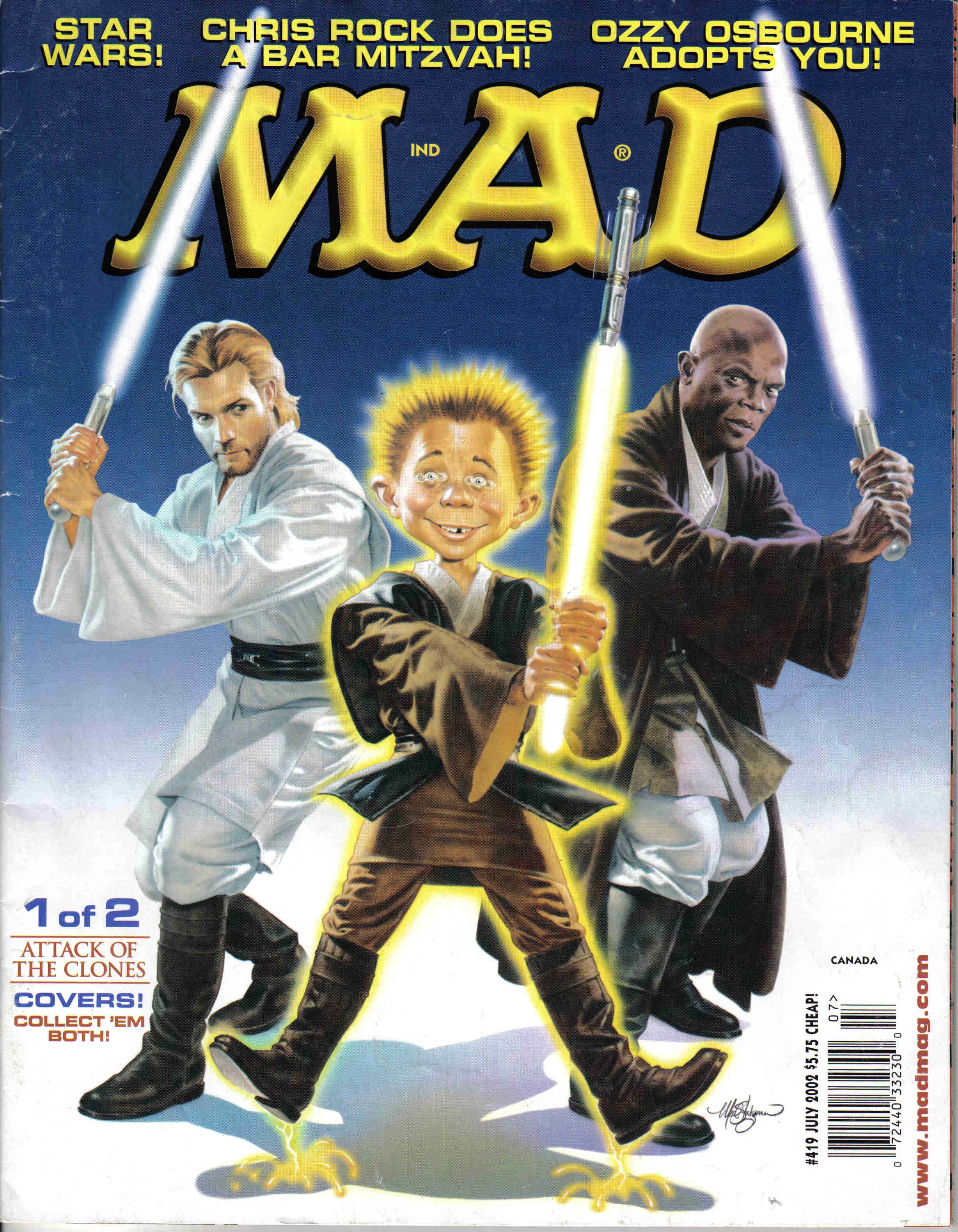 MAD #419 cover