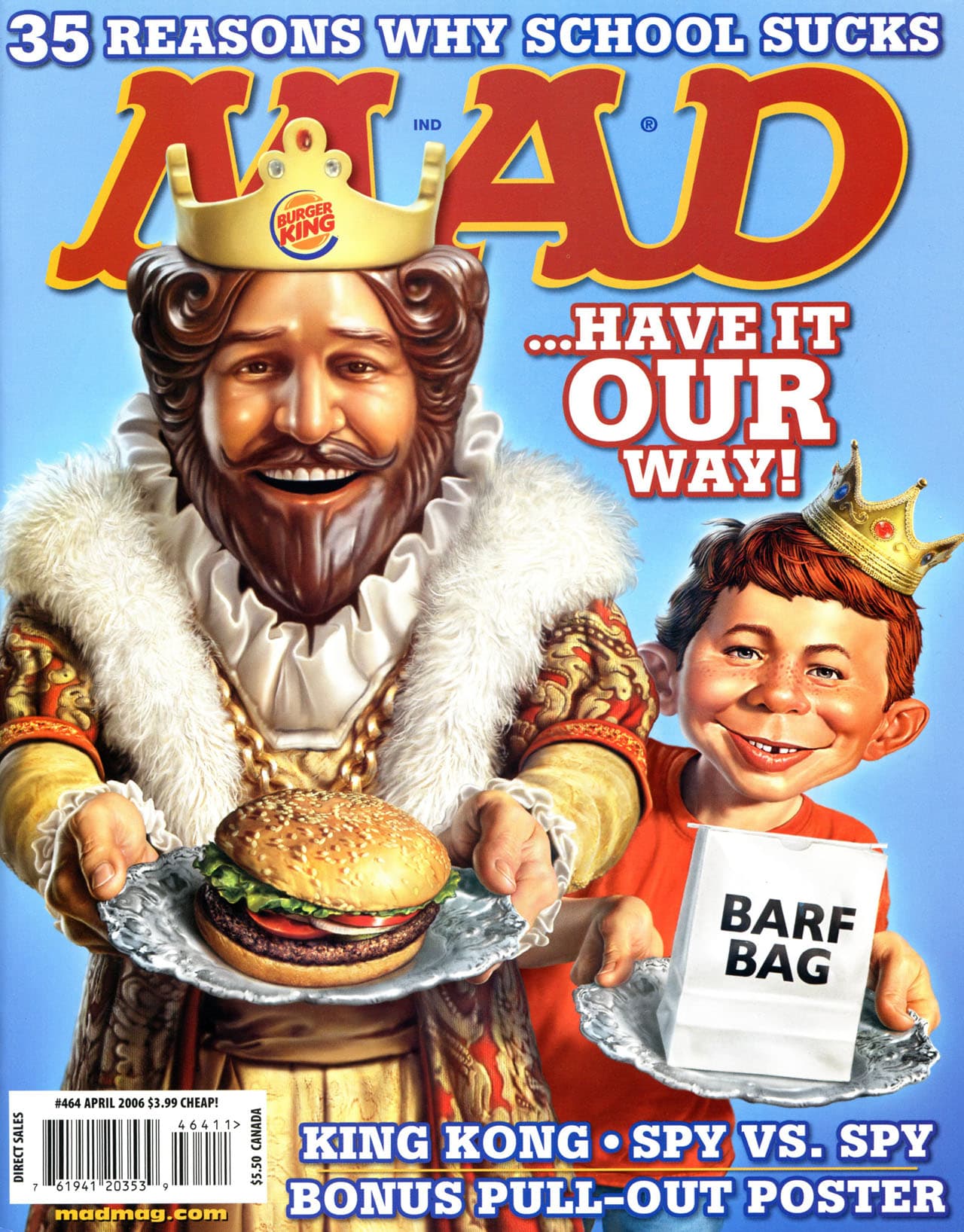 MAD #464 cover