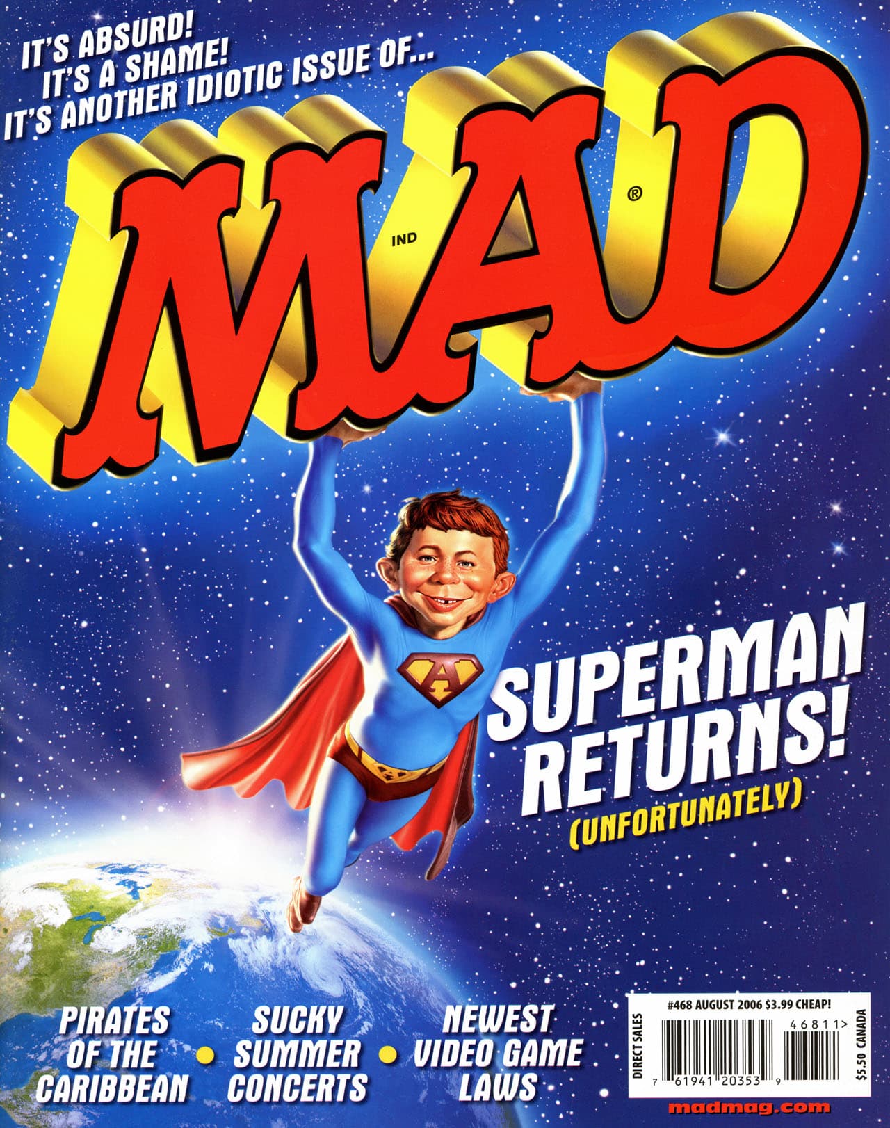 MAD #468 cover