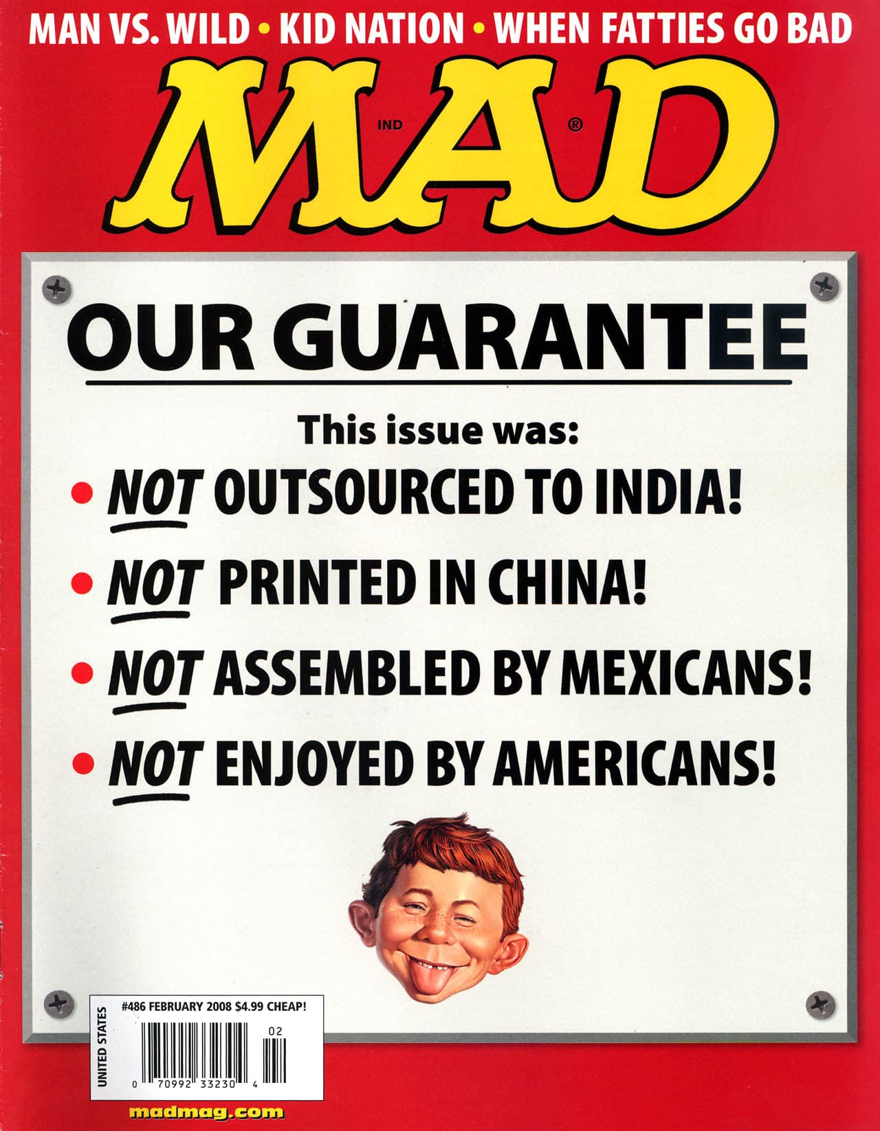 MAD #486 cover