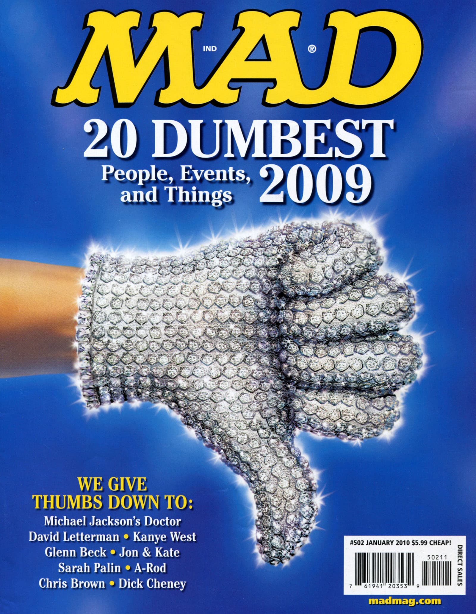 MAD #502 cover