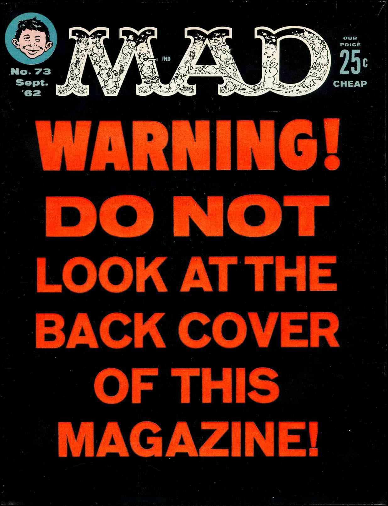 MAD #73 cover