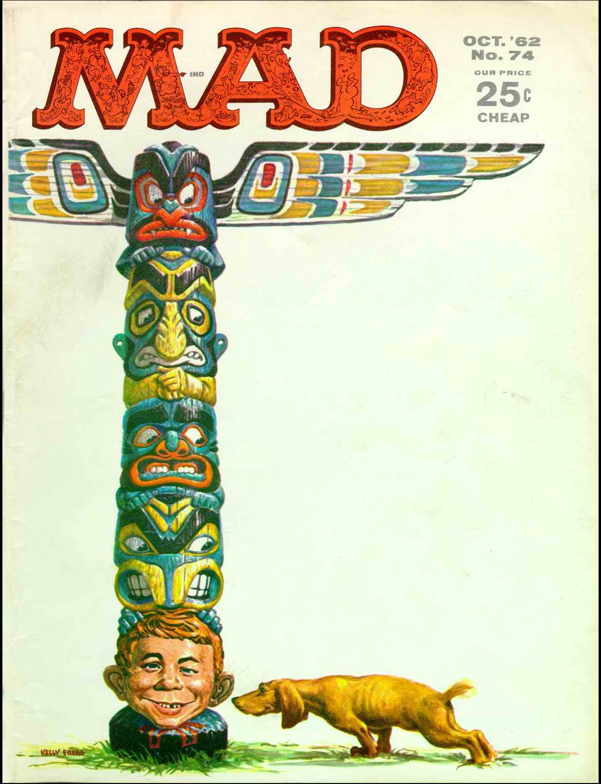 MAD #74 cover