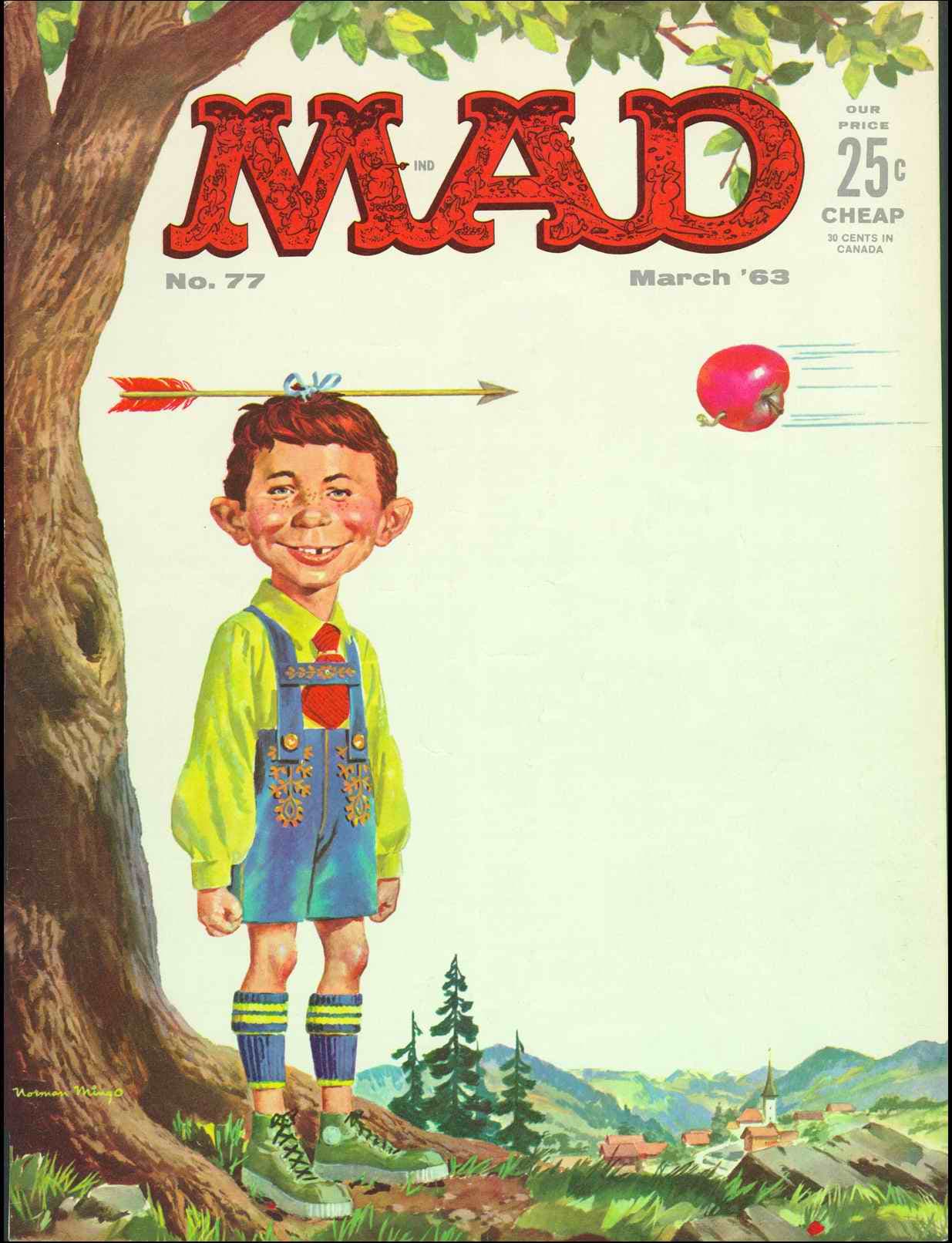 MAD #77 cover