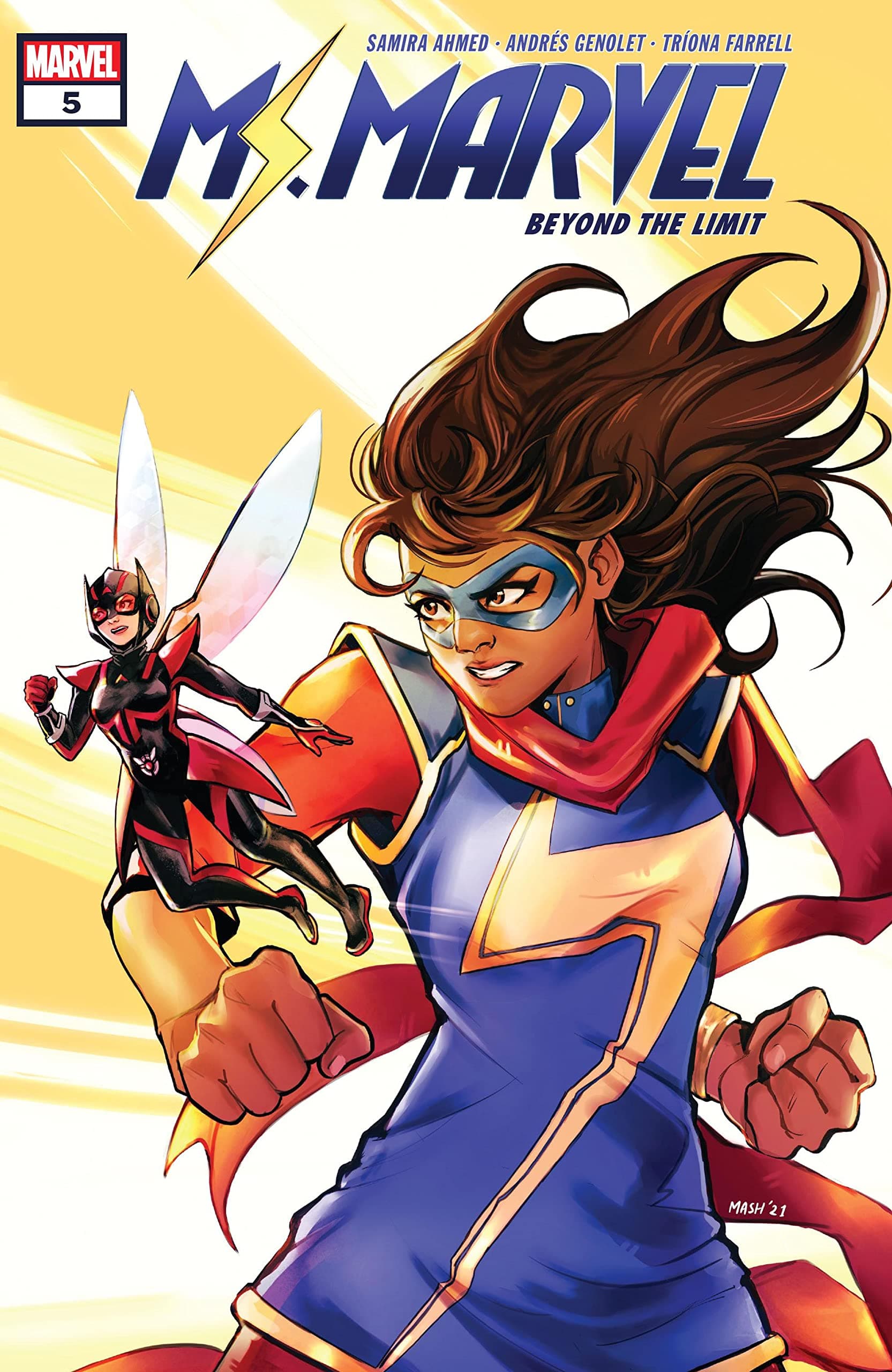 Ms. Marvel: Beyond the Limit #5 cover