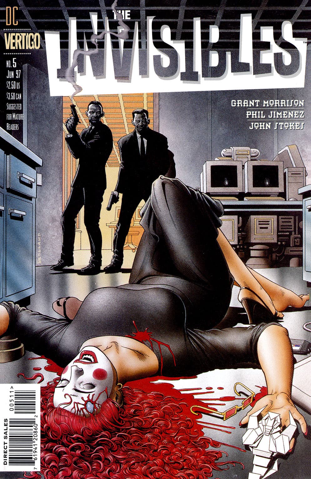 The Invisibles #5 cover