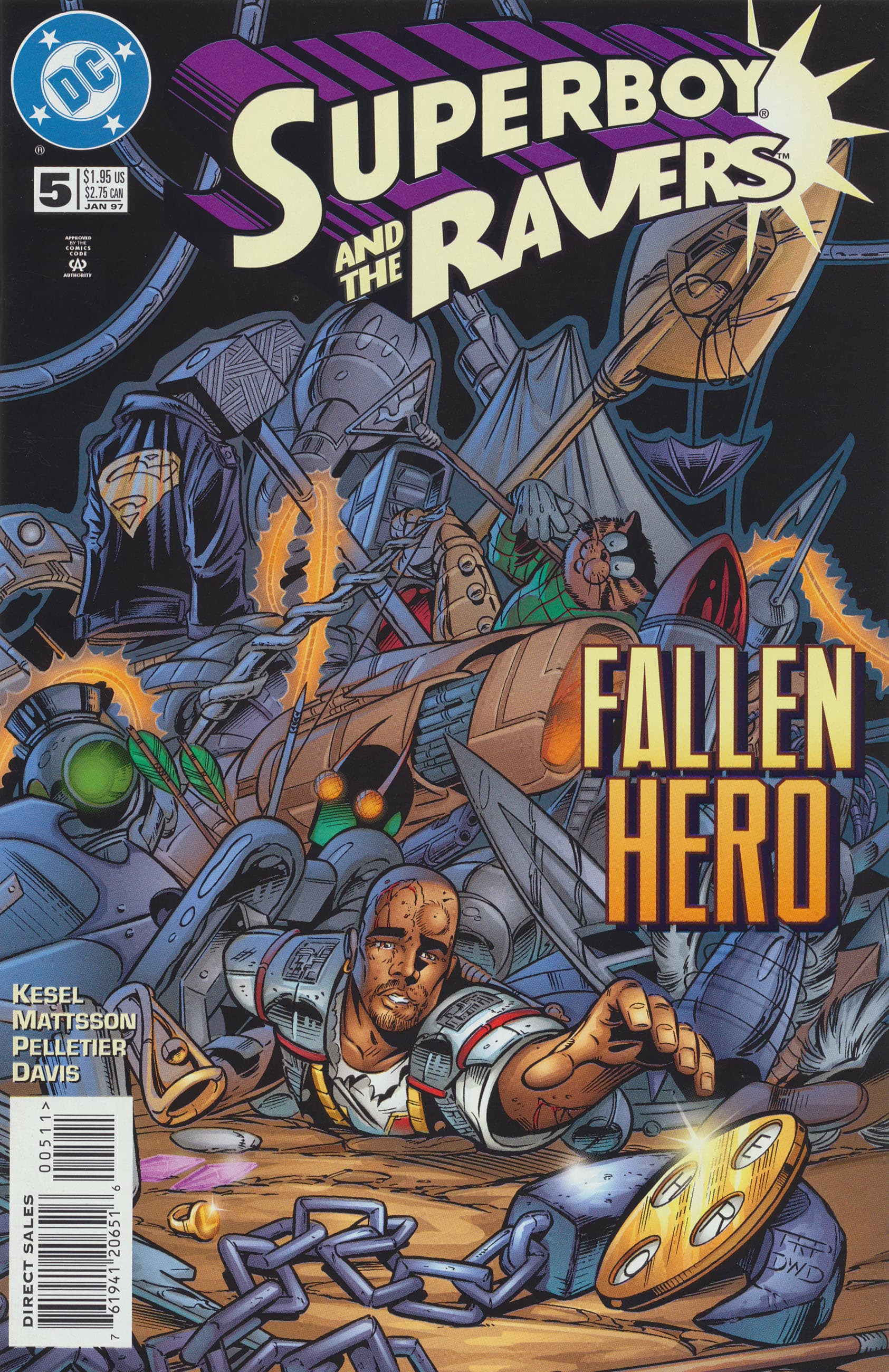 Superboy and the Ravers #5
