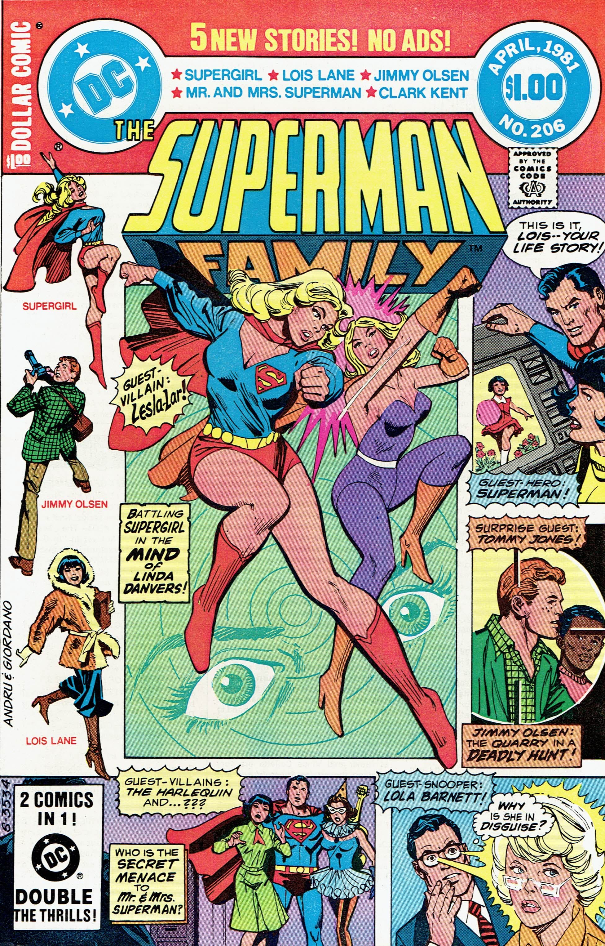 The Superman Family #206 cover