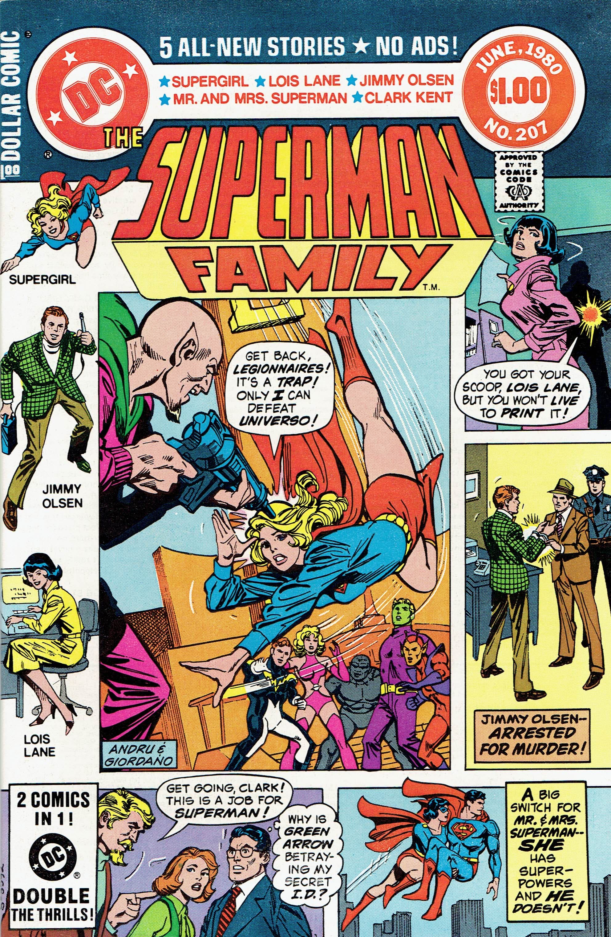 The Superman Family #207 cover