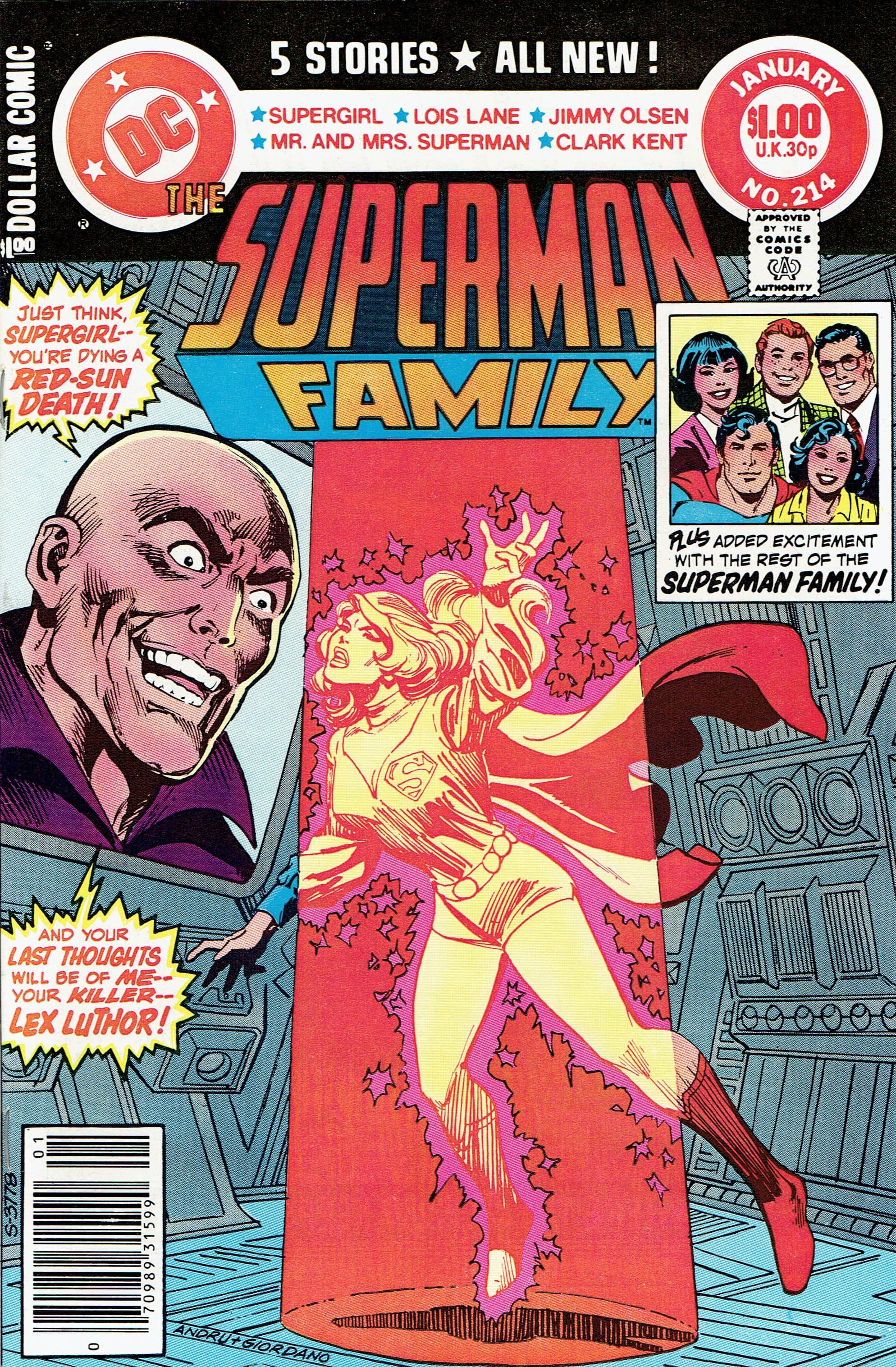 The Superman Family #214 cover
