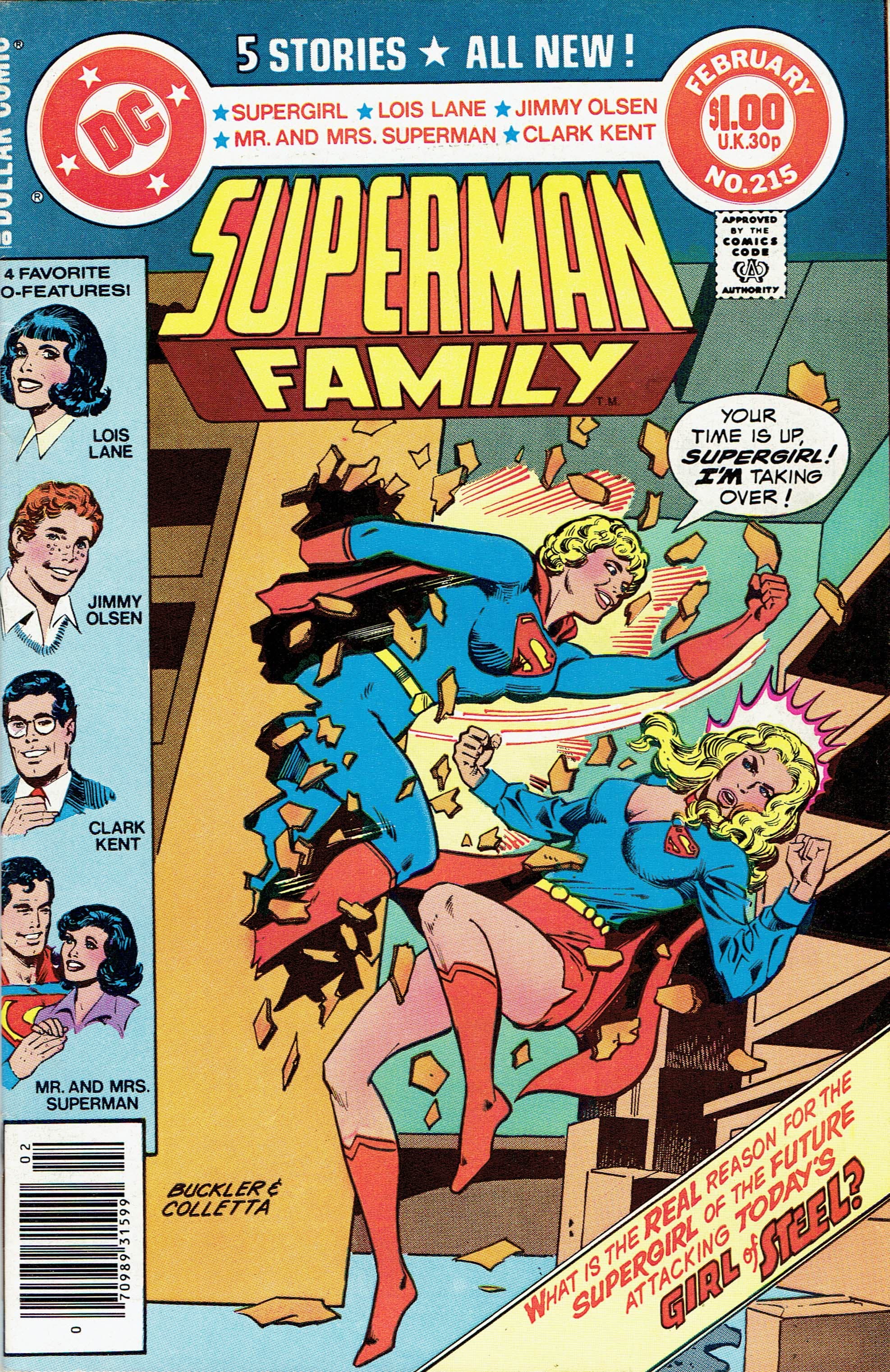 The Superman Family #215 cover