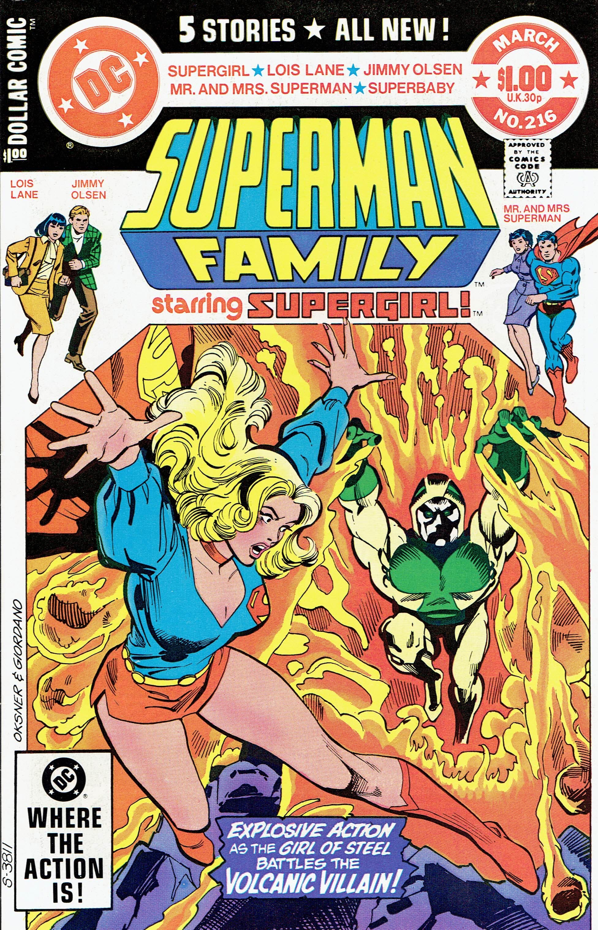 The Superman Family #216 cover