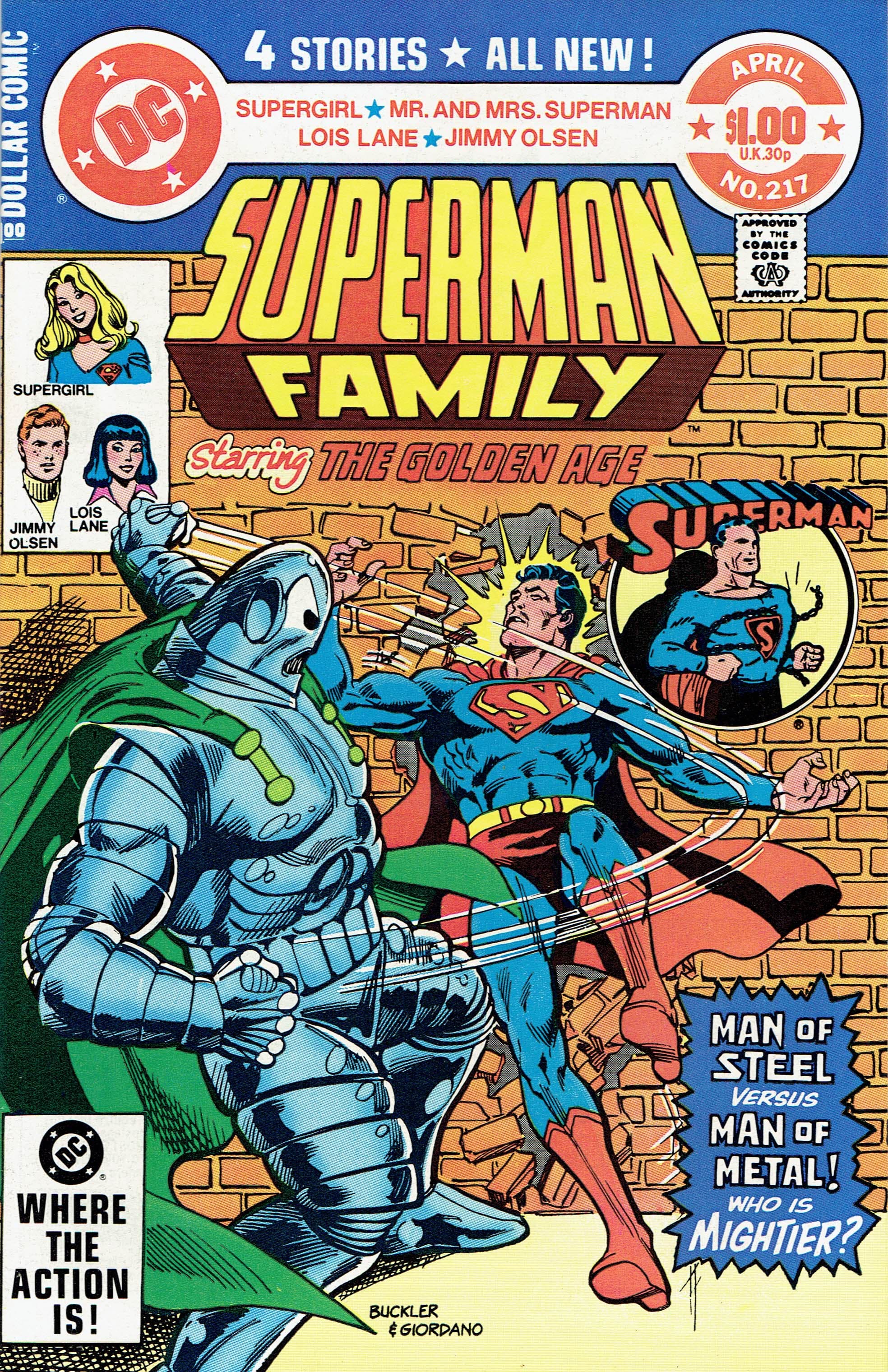 The Superman Family #217 cover