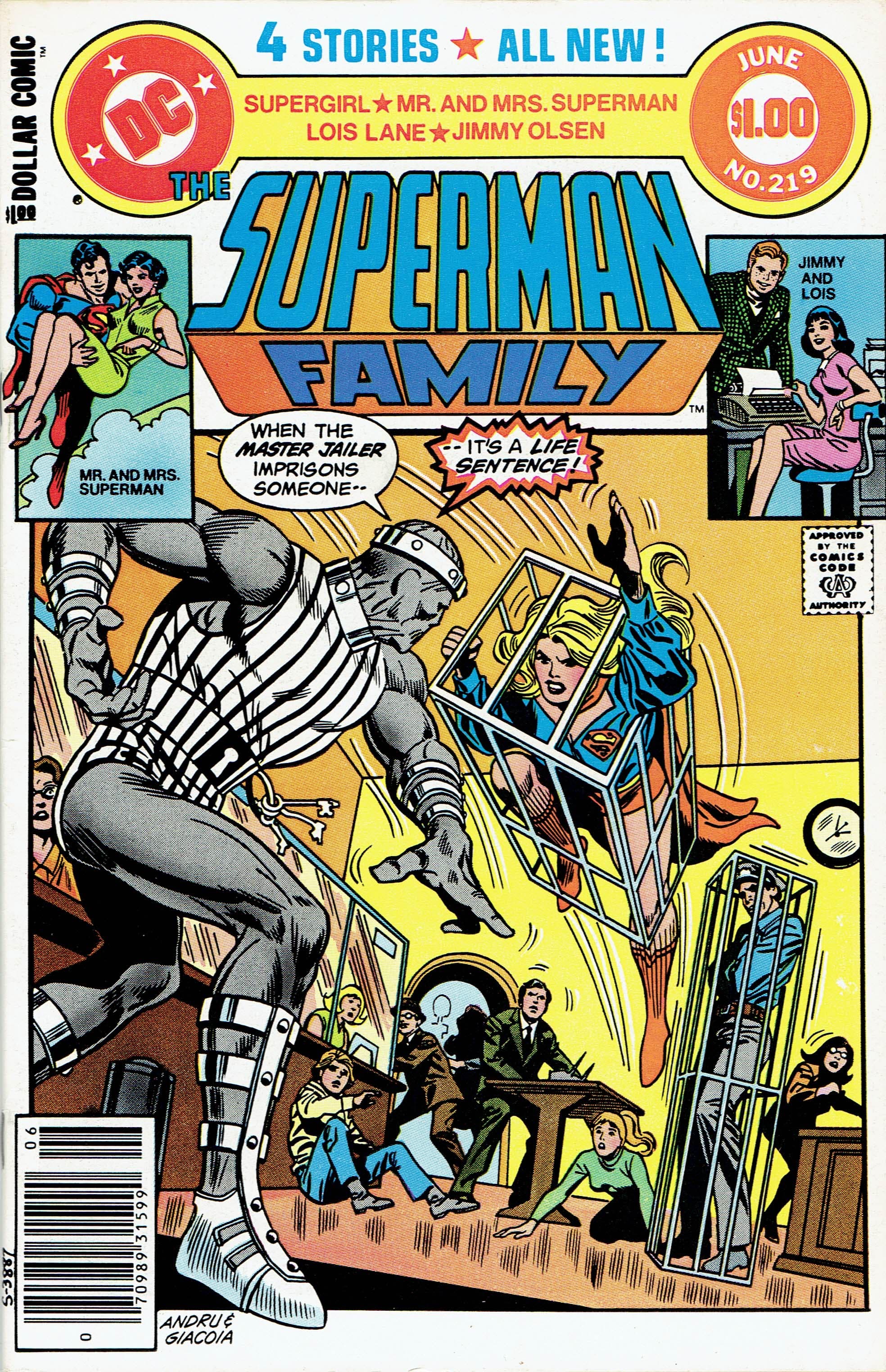 The Superman Family #219 cover