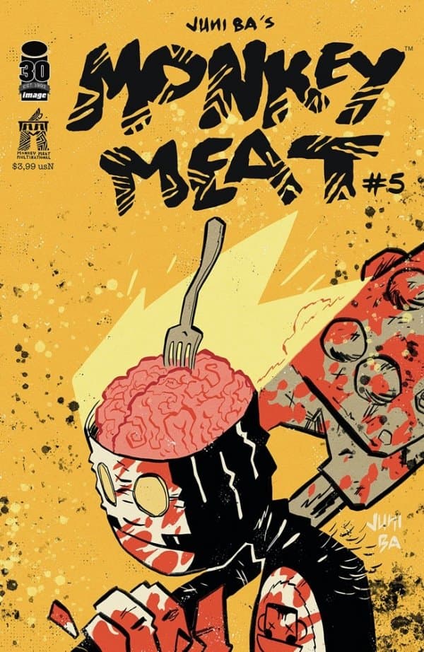 Monkey Meat #5 cover