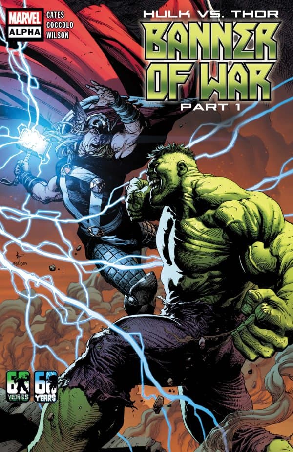 Hulk vs. Thor: Banner of War Alpha #1 cover