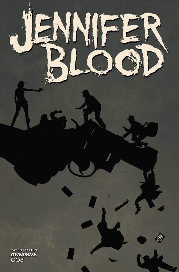 Jennifer Blood #8 cover
