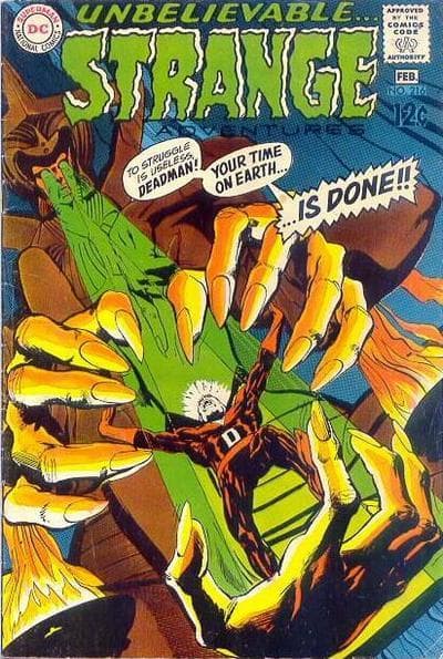 Strange Adventures #216 cover