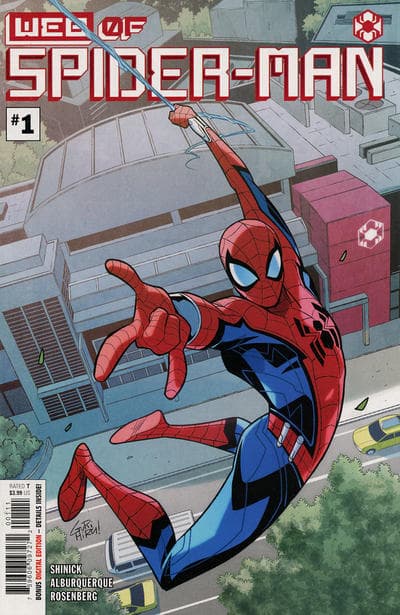W.E.B. of Spider-Man #1 cover