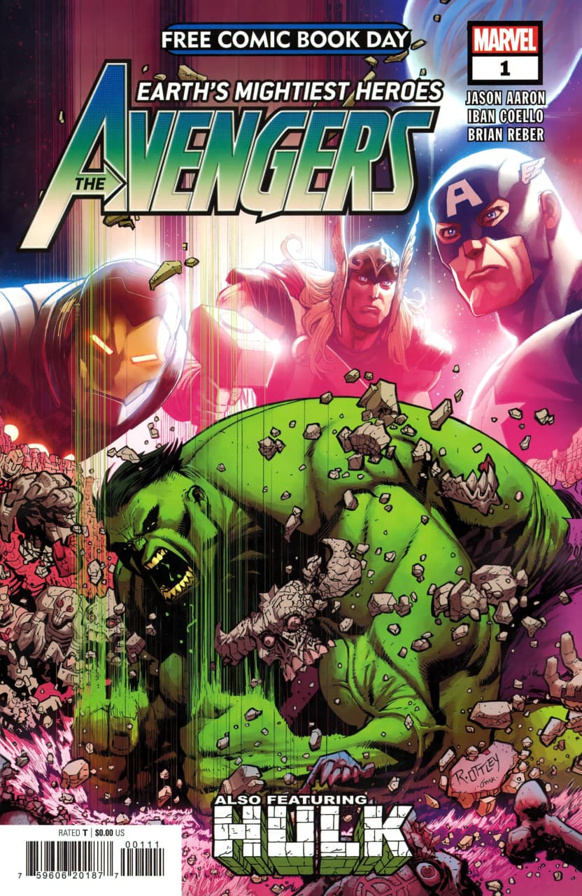 Free Comic Book Day 2021: Avengers/Hulk #1 cover