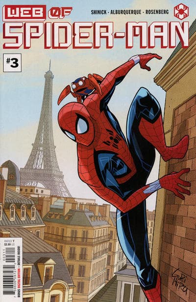 W.E.B. of Spider-Man #3 cover
