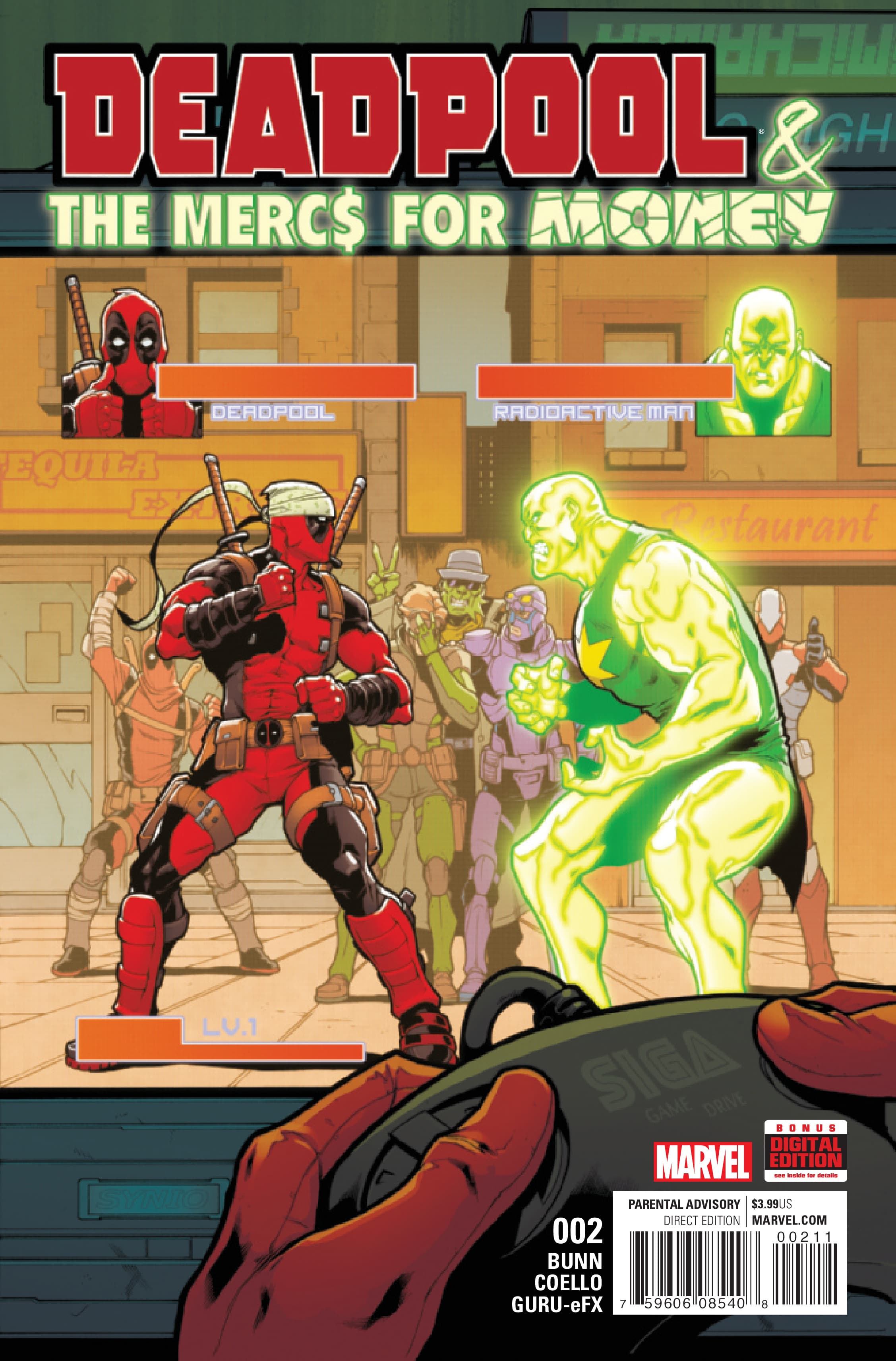 Deadpool & The Mercs For Money #2 cover