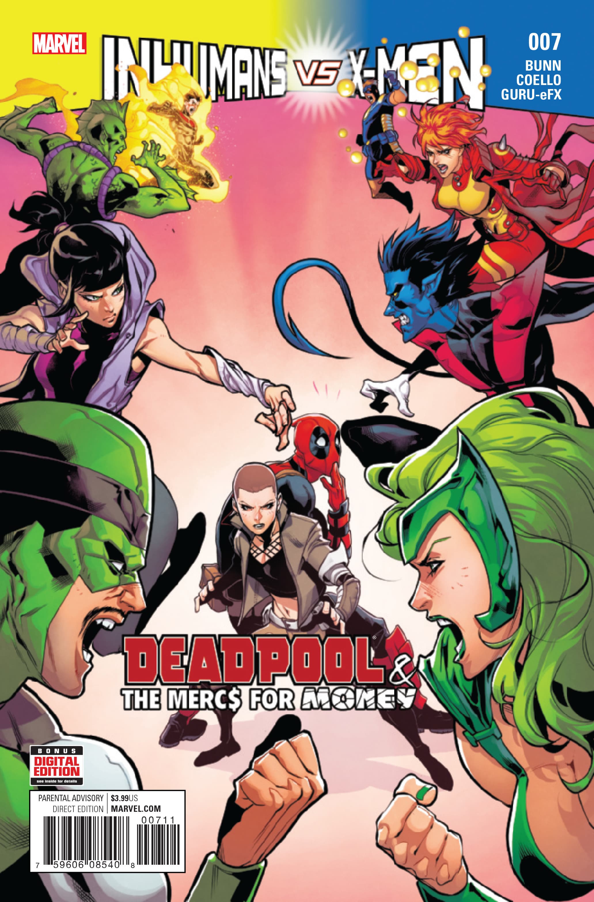 Deadpool & The Mercs For Money #7 cover