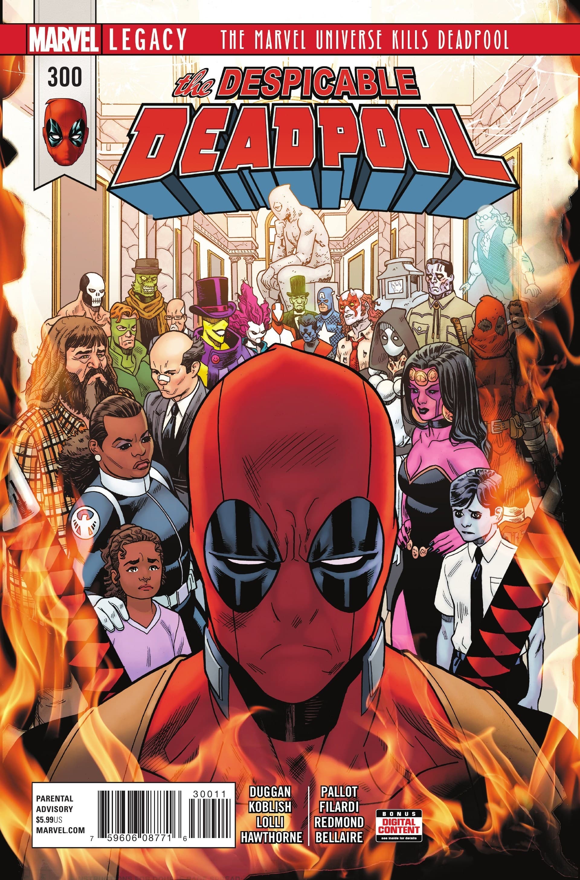 Despicable Deadpool #300 cover