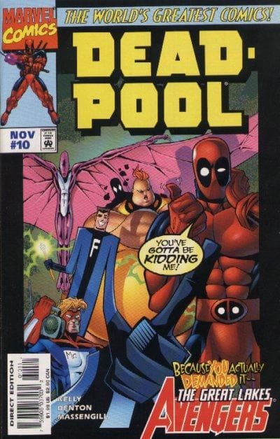 Deadpool #10 cover