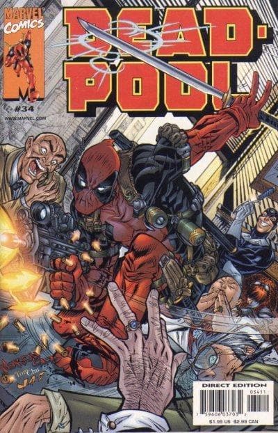 Deadpool #34 cover