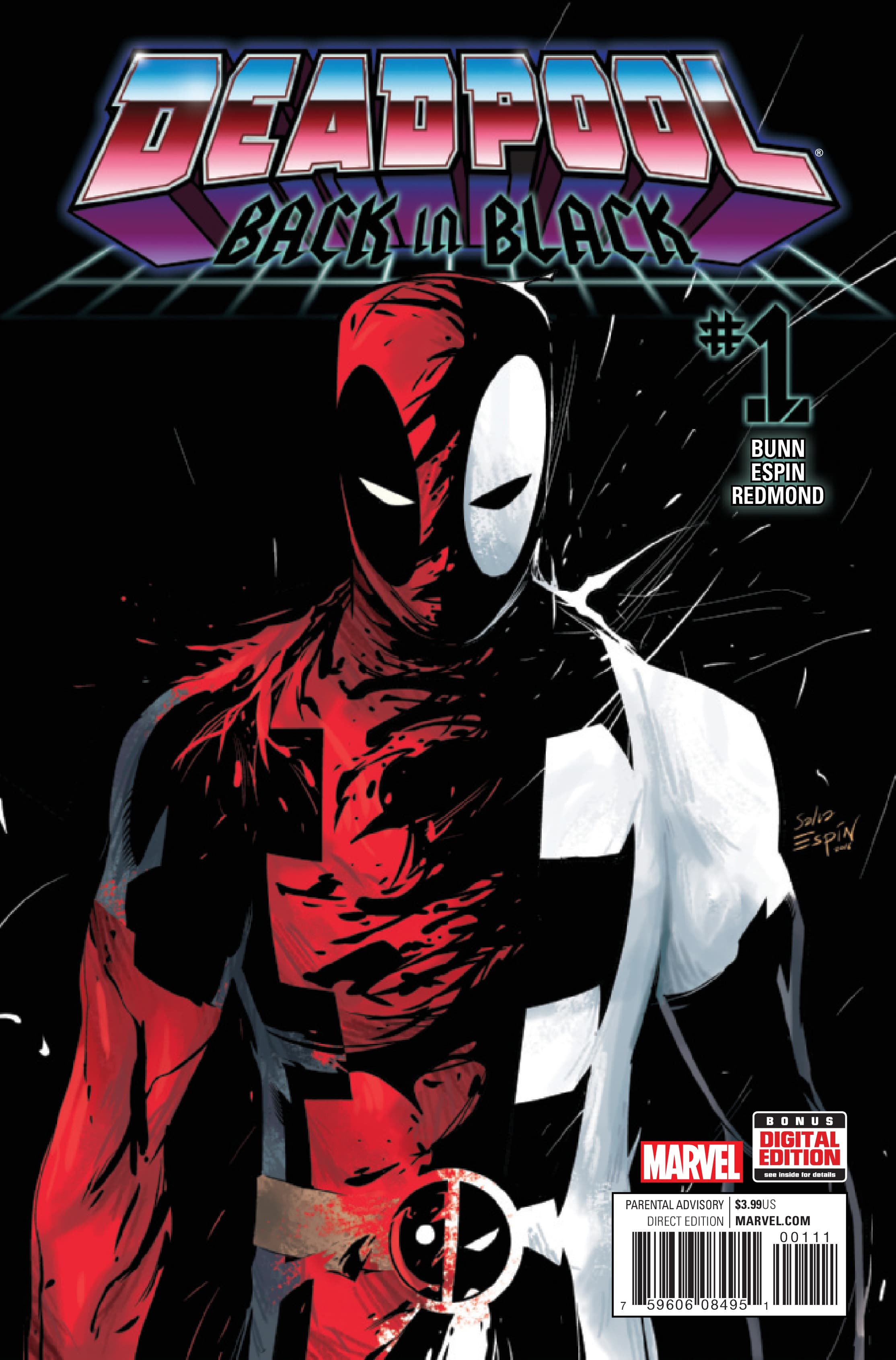 Deadpool: Back In Black #1 cover