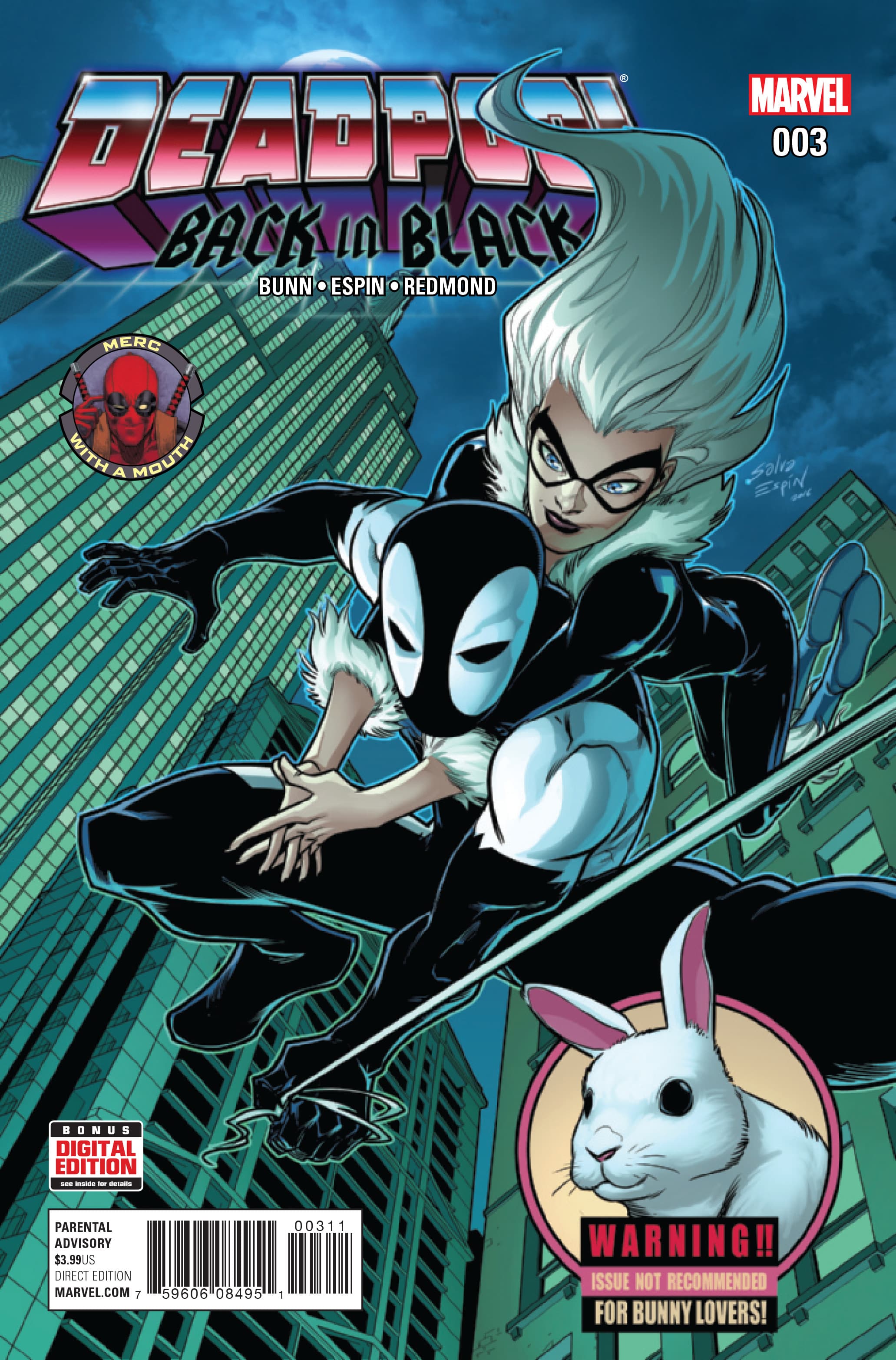 Deadpool: Back In Black #3 cover