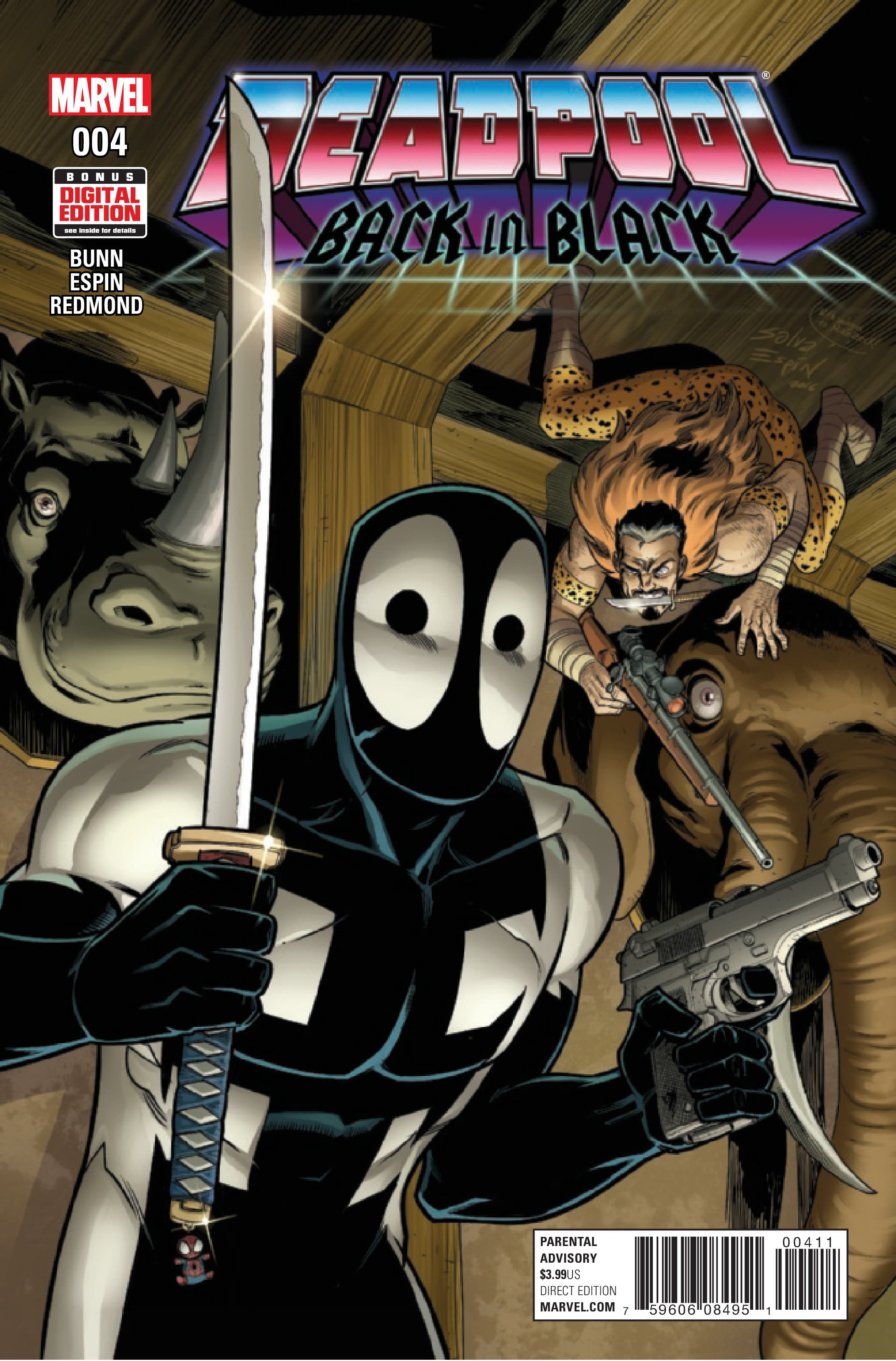 Deadpool: Back In Black #4 cover
