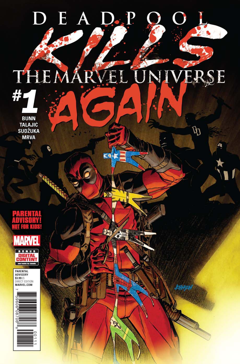 Deadpool Kills The Marvel Universe Again #1 cover